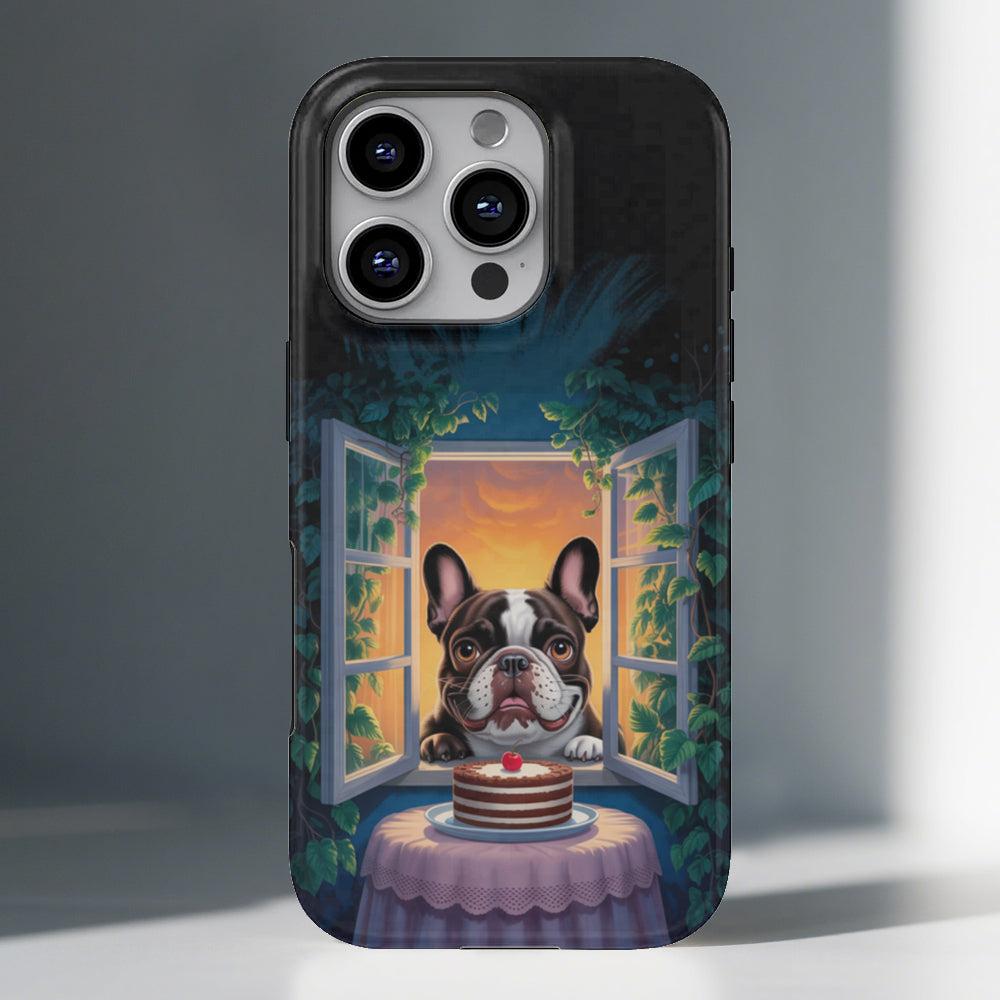 Willow French Bulldog Slim Phone Shell for Dog Moms & Dads-fadou