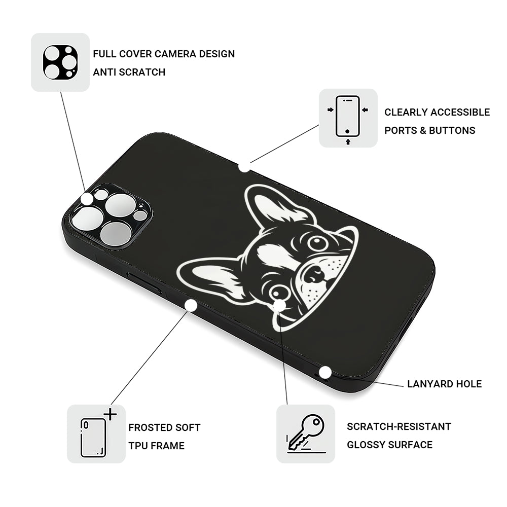 Coco French Bulldog Phone Case for Frenchie Enthusiasts-fadou