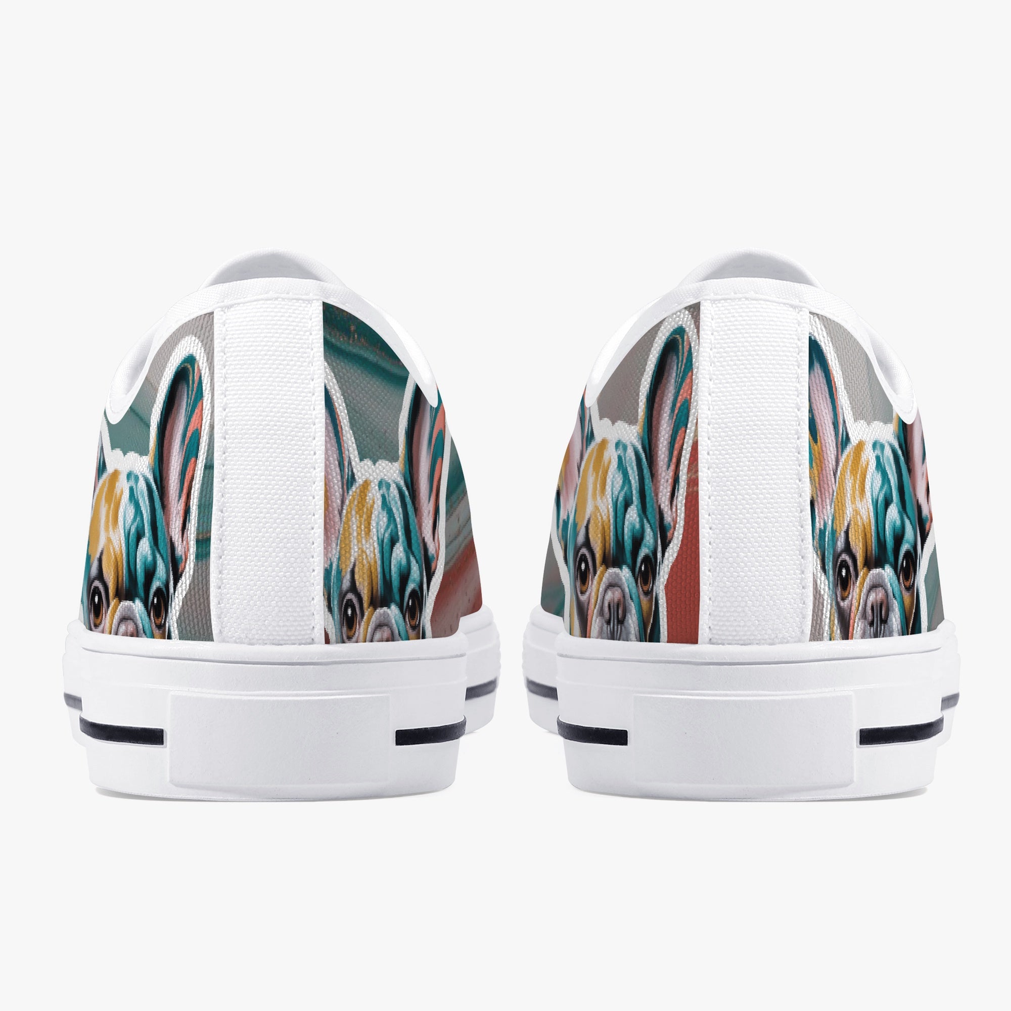Low-Top Classic High-Top Shoes for Frenchie Enthusiasts-fadou