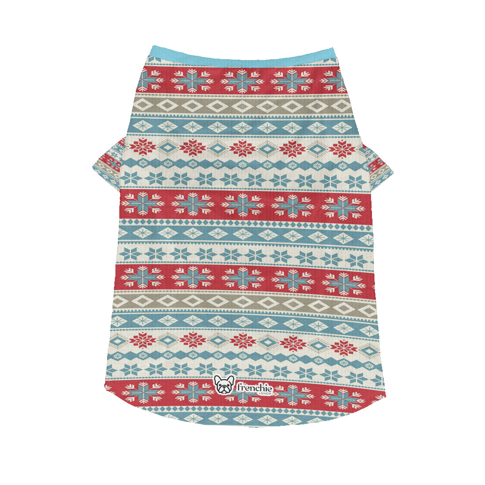 French Bulldog Christmas Warm Knitwear for Brachycephalic Dogs-fadou