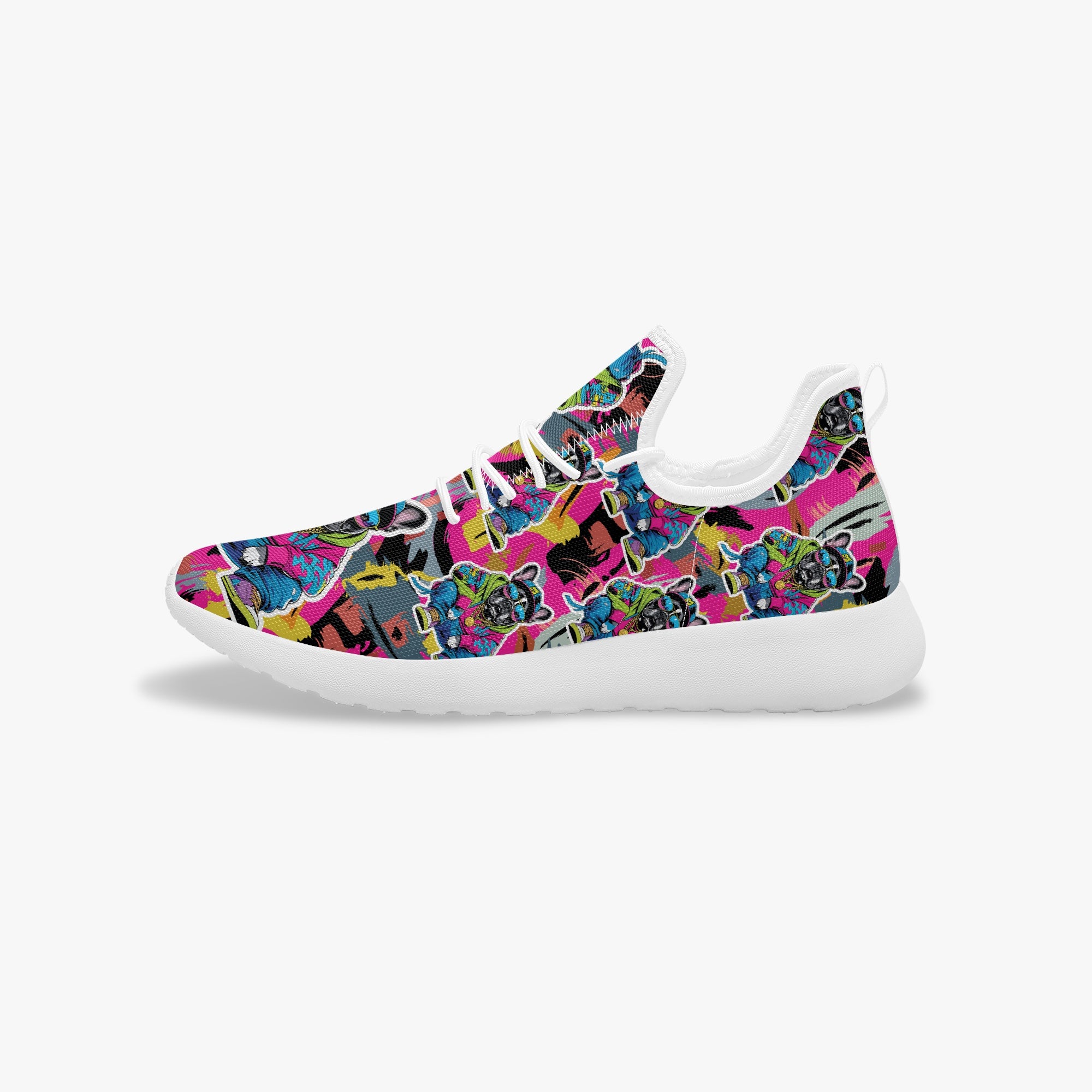 French Bulldog Classic Classic Sneakers for Frenchie Enthusiasts-fadou