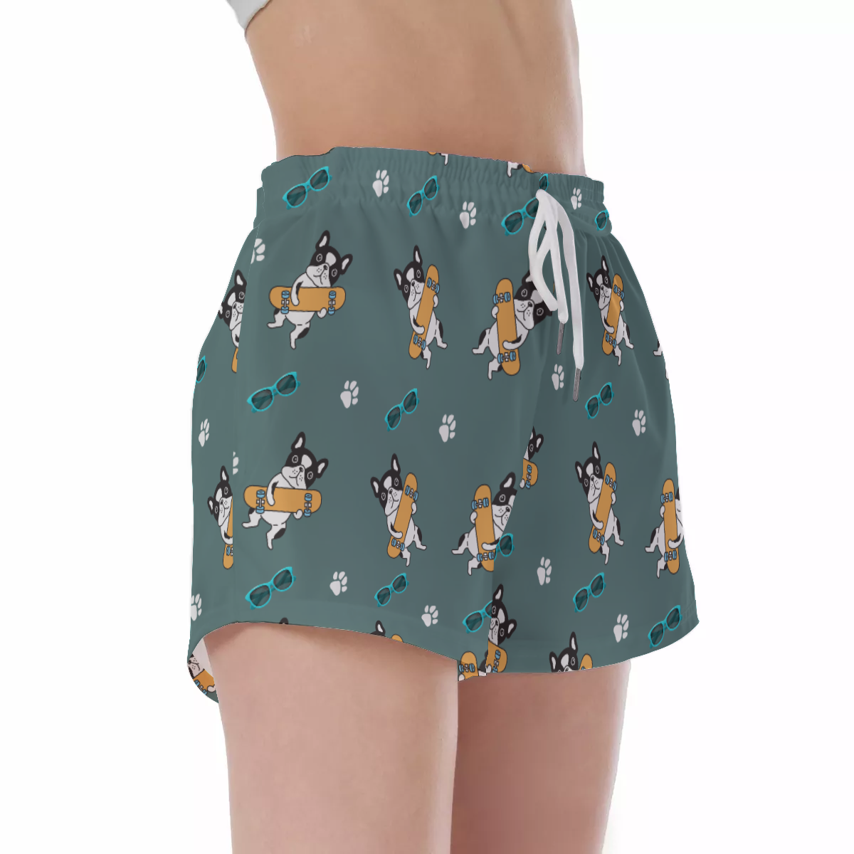 ZOE - Women's Short for French Bulldog Owners and Fans for Frenchies-fadou