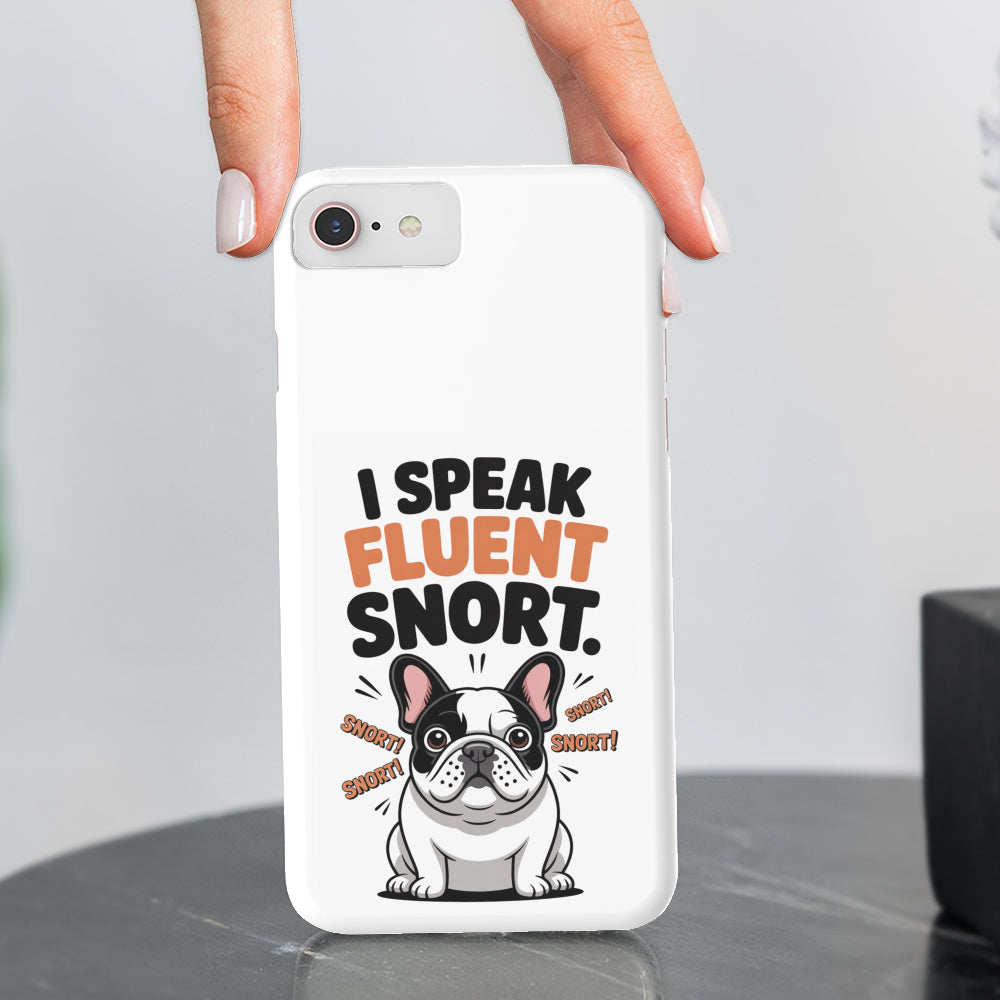 Riley French Bulldog Iphone Cover for Frenchie Enthusiasts-fadou