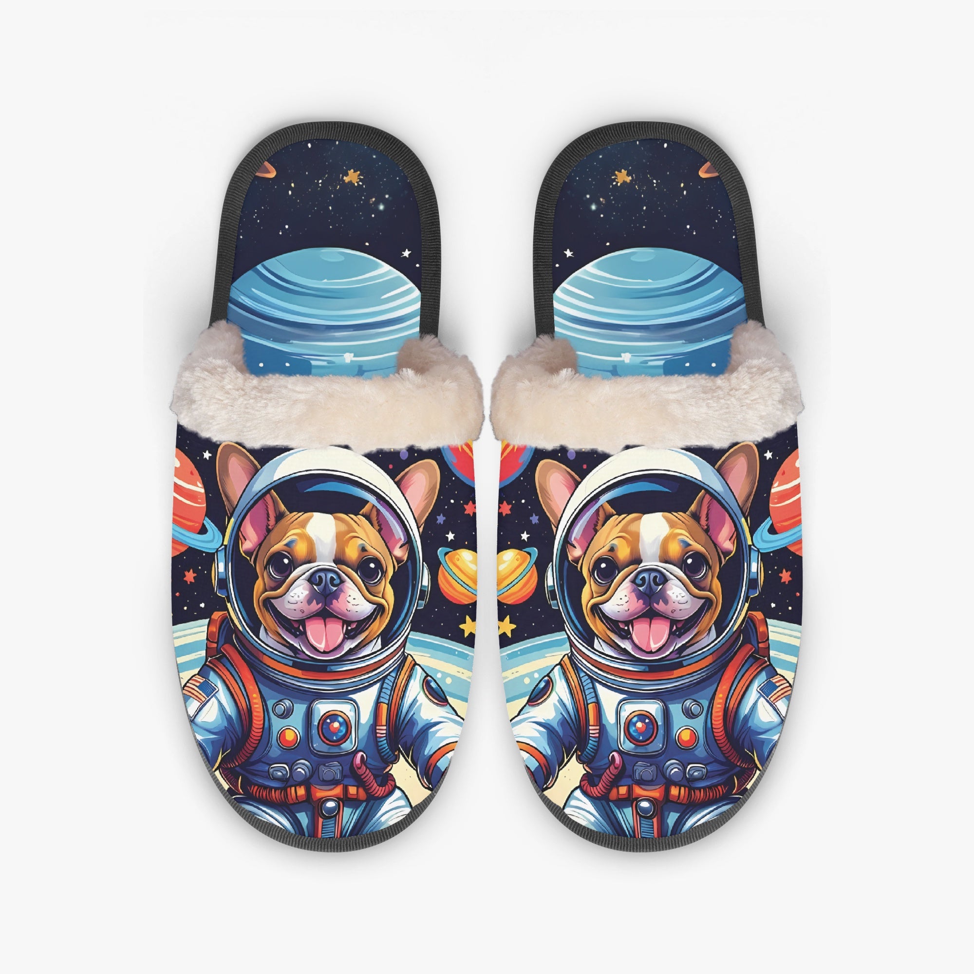 French Bulldog Winter Indoor Shoes for Frenchie Enthusiasts-fadou