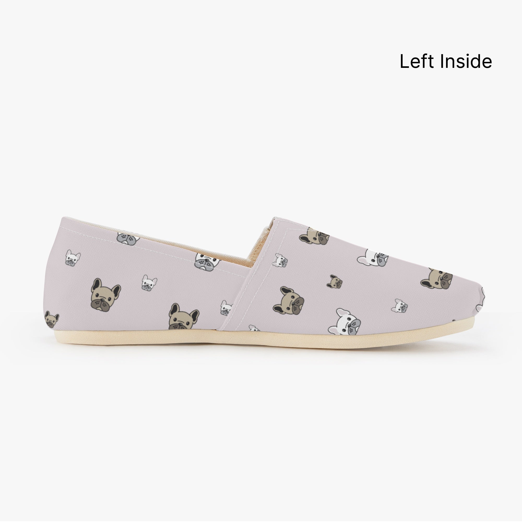 French Bulldog Casual Casual Footwear for Frenchie Fans-fadou