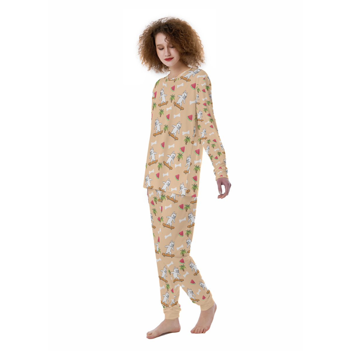ASPEN French Bulldog Cotton Pajamas for Frenchie Enthusiasts-fadou
