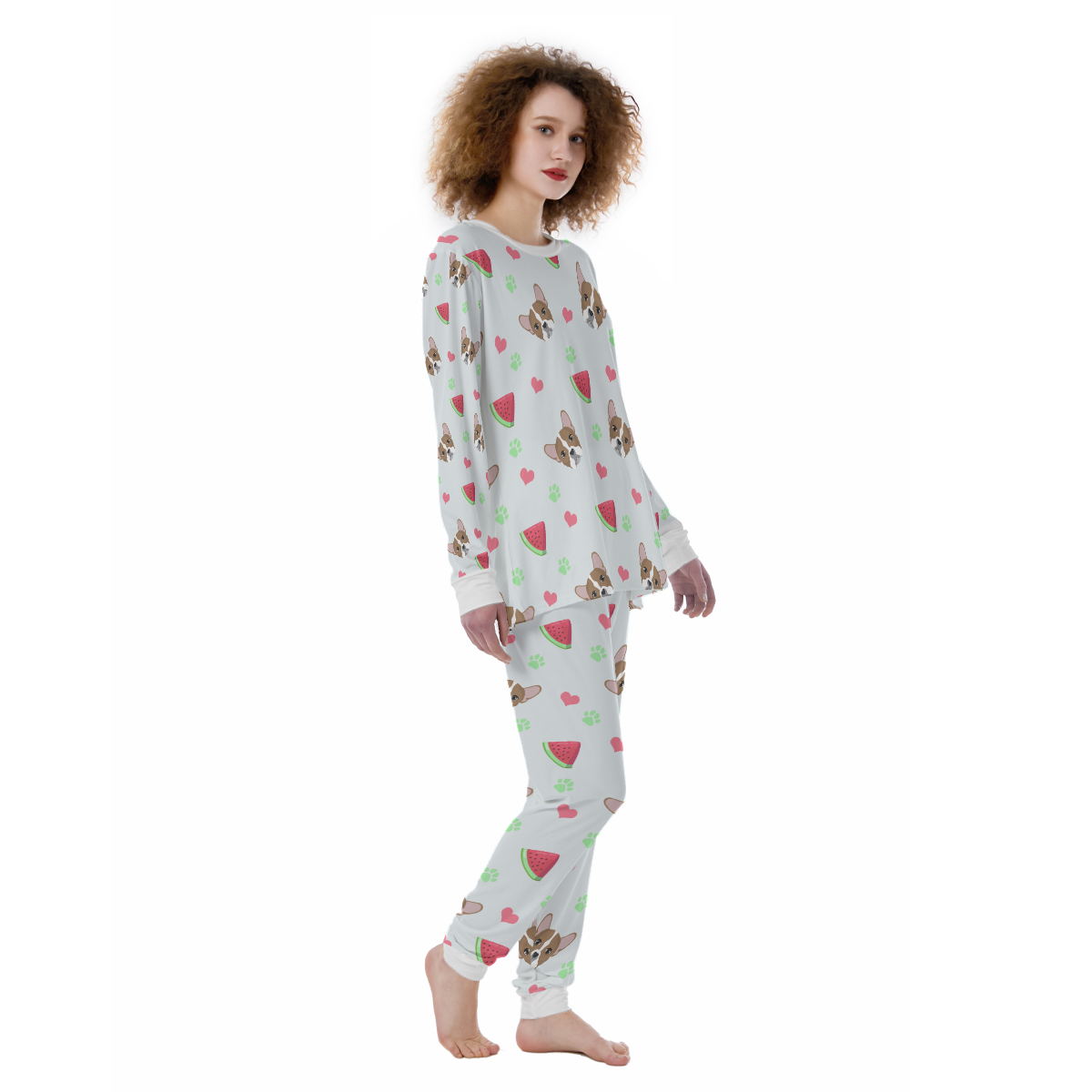 TILLY Frenchie Sleepwear Pajamas for Frenchie Enthusiasts-fadou