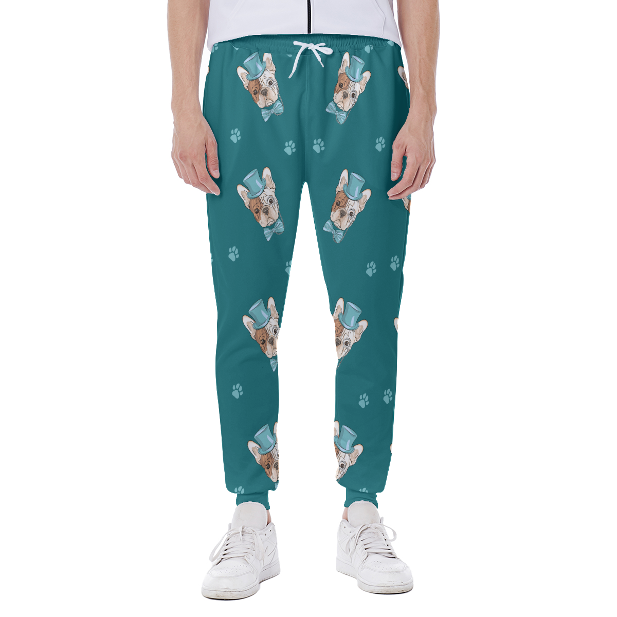 JASPER French Bulldog Lounge Pants for Frenchie Enthusiasts-fadou