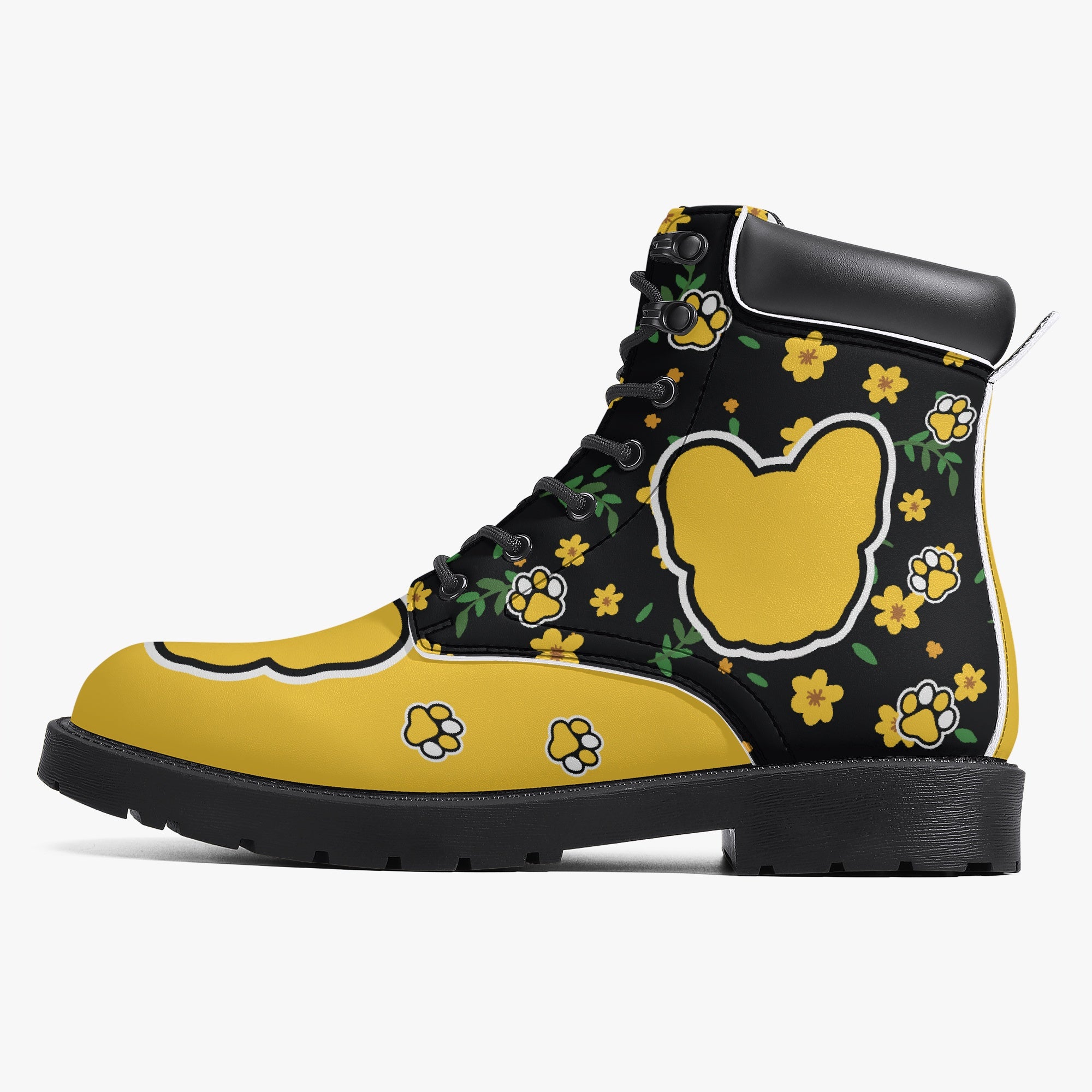 Frenchie Leather Leather Boots for Frenchie Enthusiasts-fadou
