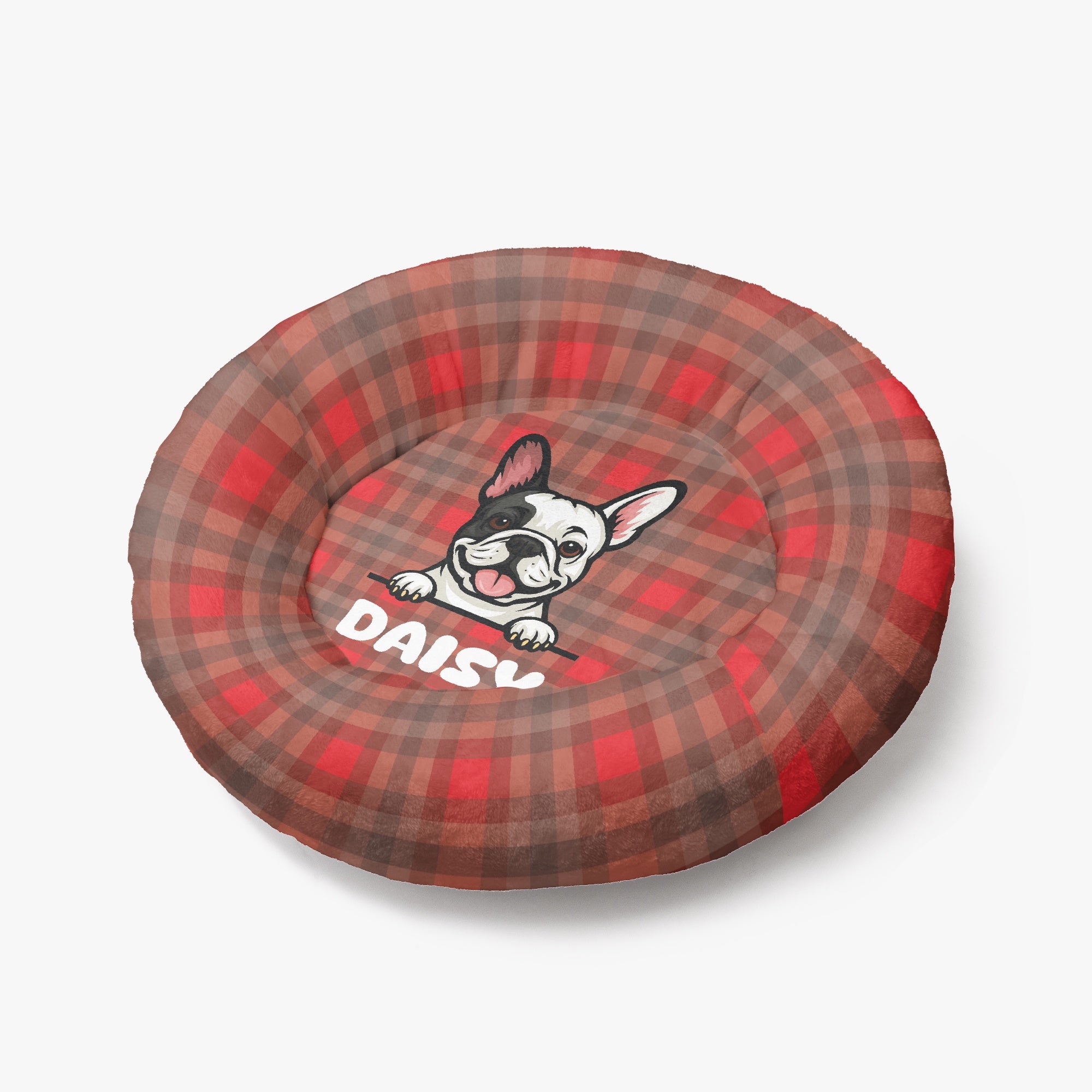 French Bulldog Personalized Dog Lounger for Small Breeds-fadou