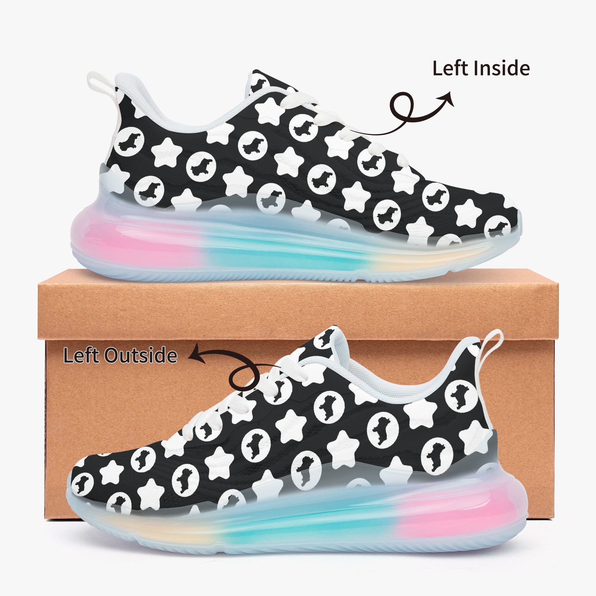 French Bulldog Lightweight High-Top Shoes for Pet Culture-fadou