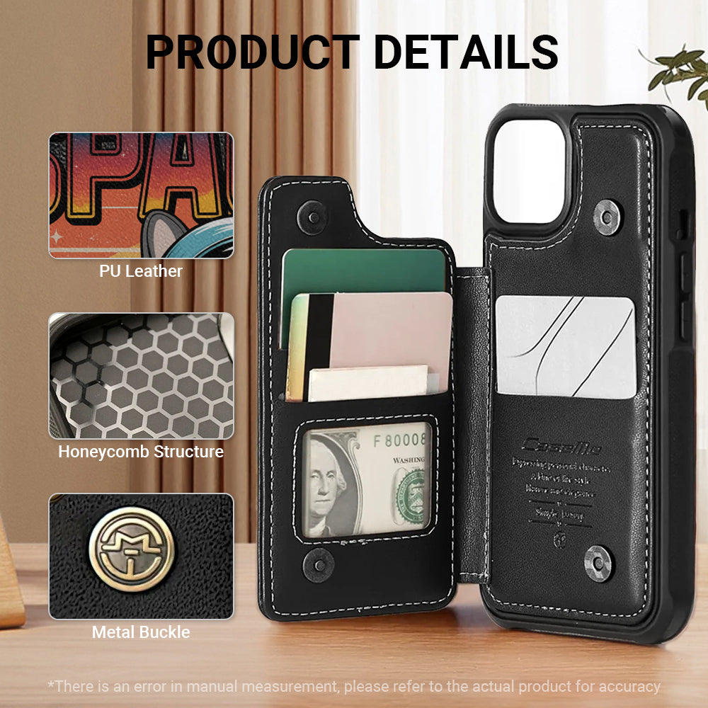 Kobe - Leather Wallet Case for for Iphone & Samsung for Pet Culture-fadou