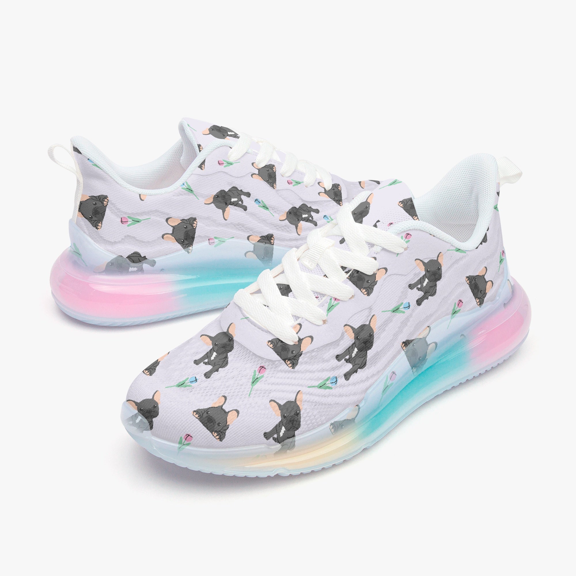 French Bulldog Lightweight Classic Sneakers for Frenchie Fans-fadou