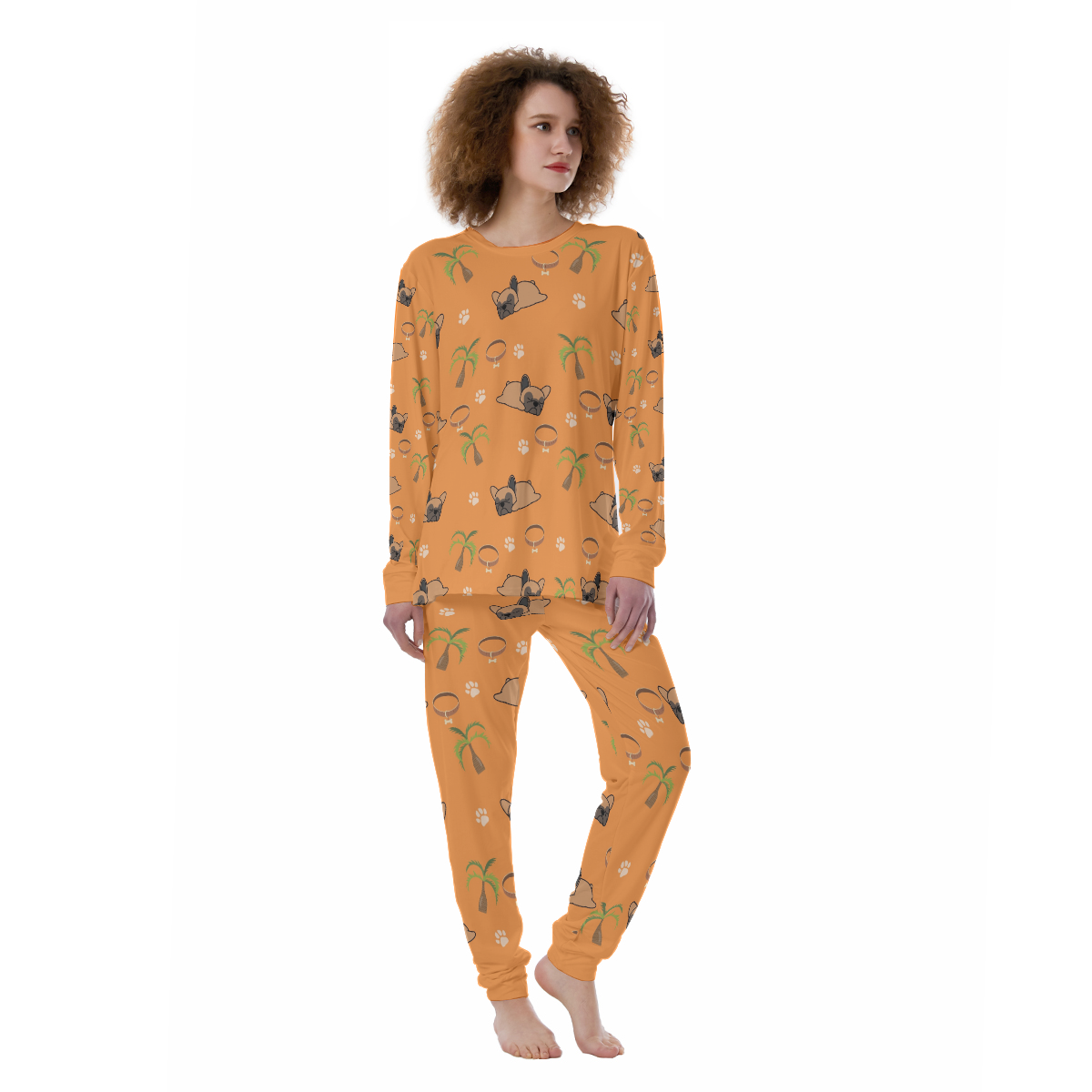 LILY French Bulldog Sleepwear Pajamas for Dog Park Days-fadou