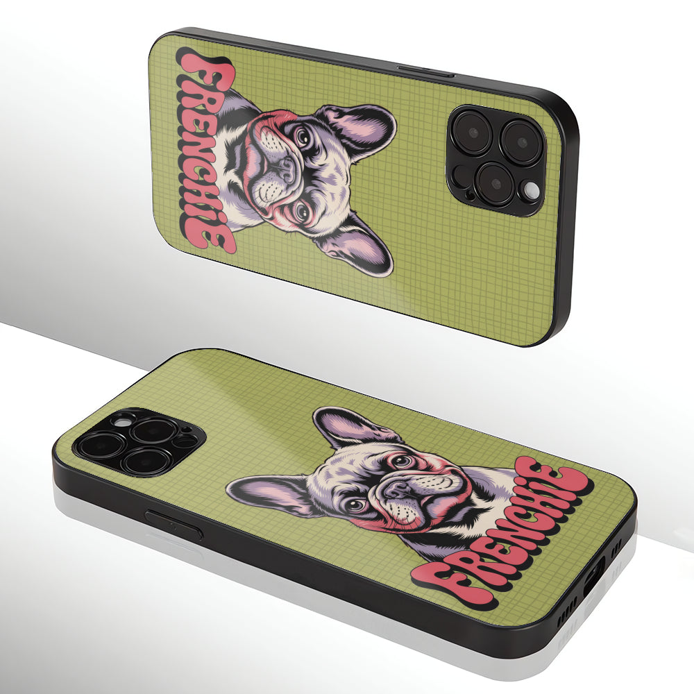 Riley - Iphone & Samsung Glass Case for Dog Moms & Dads-fadou
