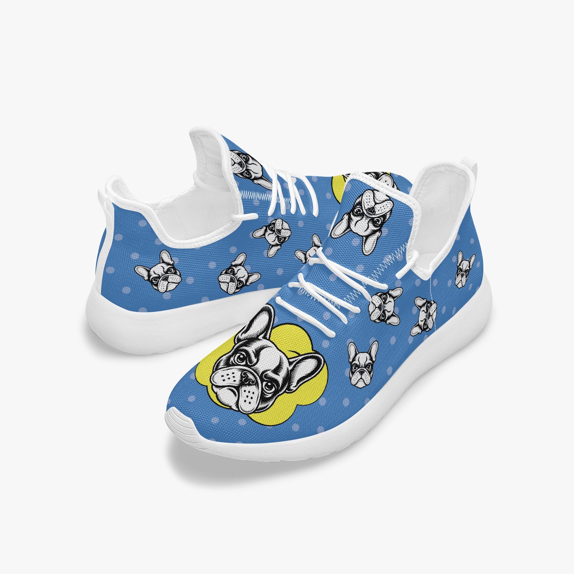 Indigo Classic Classic Sneakers for Frenchie Enthusiasts-fadou