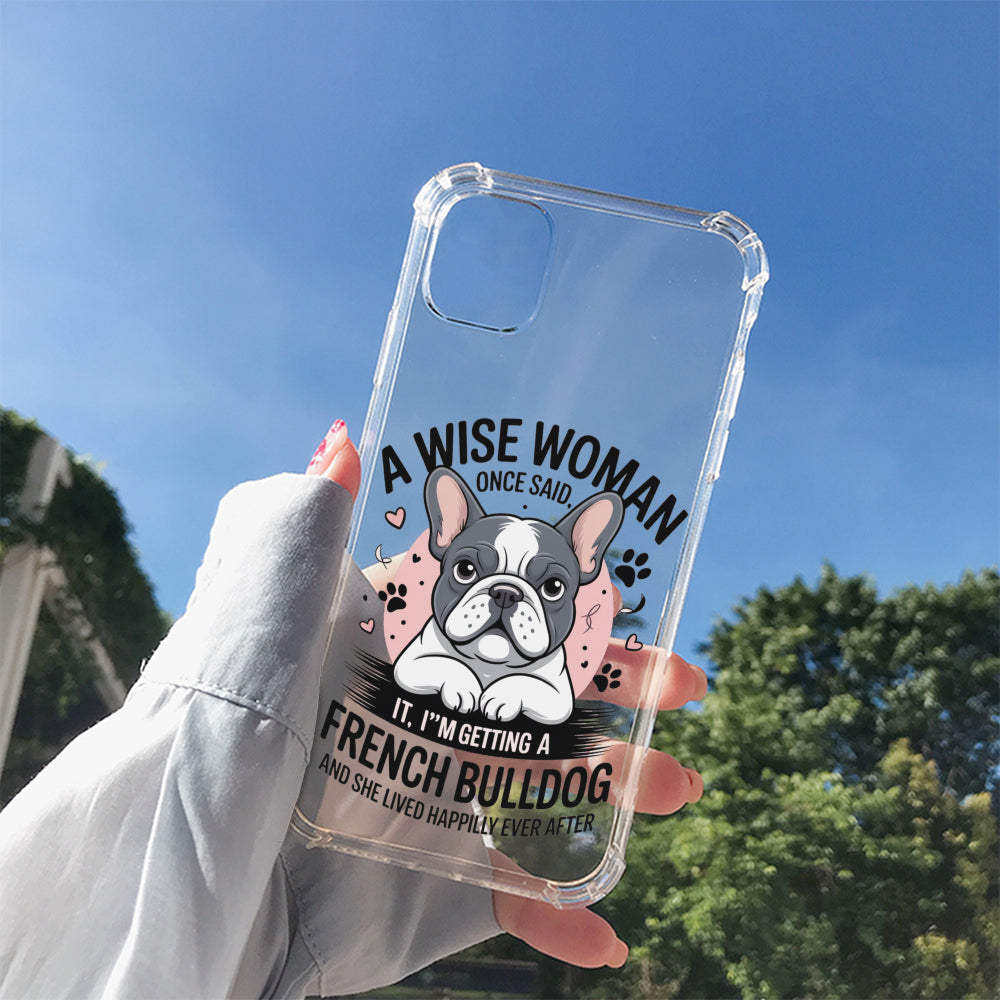 French Bulldog Silicone Slim Phone Shell for Frenchie Fans-fadou