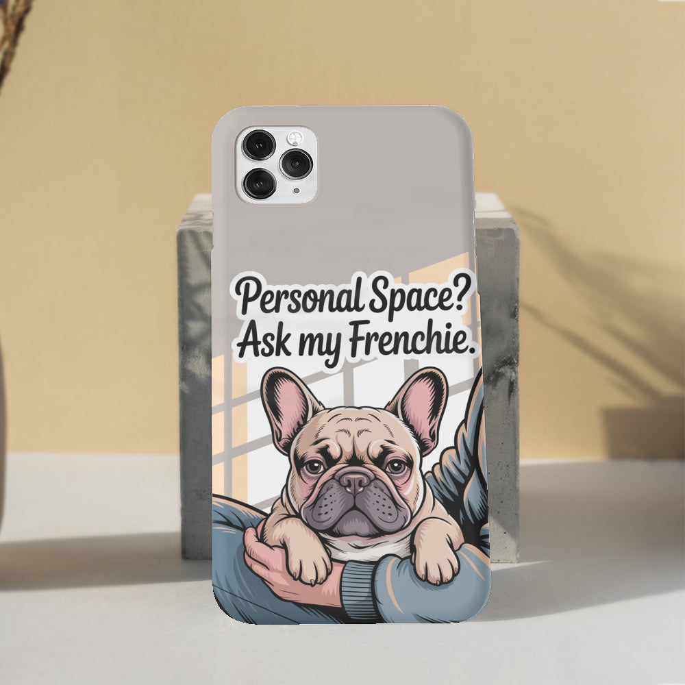 Bruno French Bulldog Slim Phone Shell for Frenchie Enthusiasts-fadou