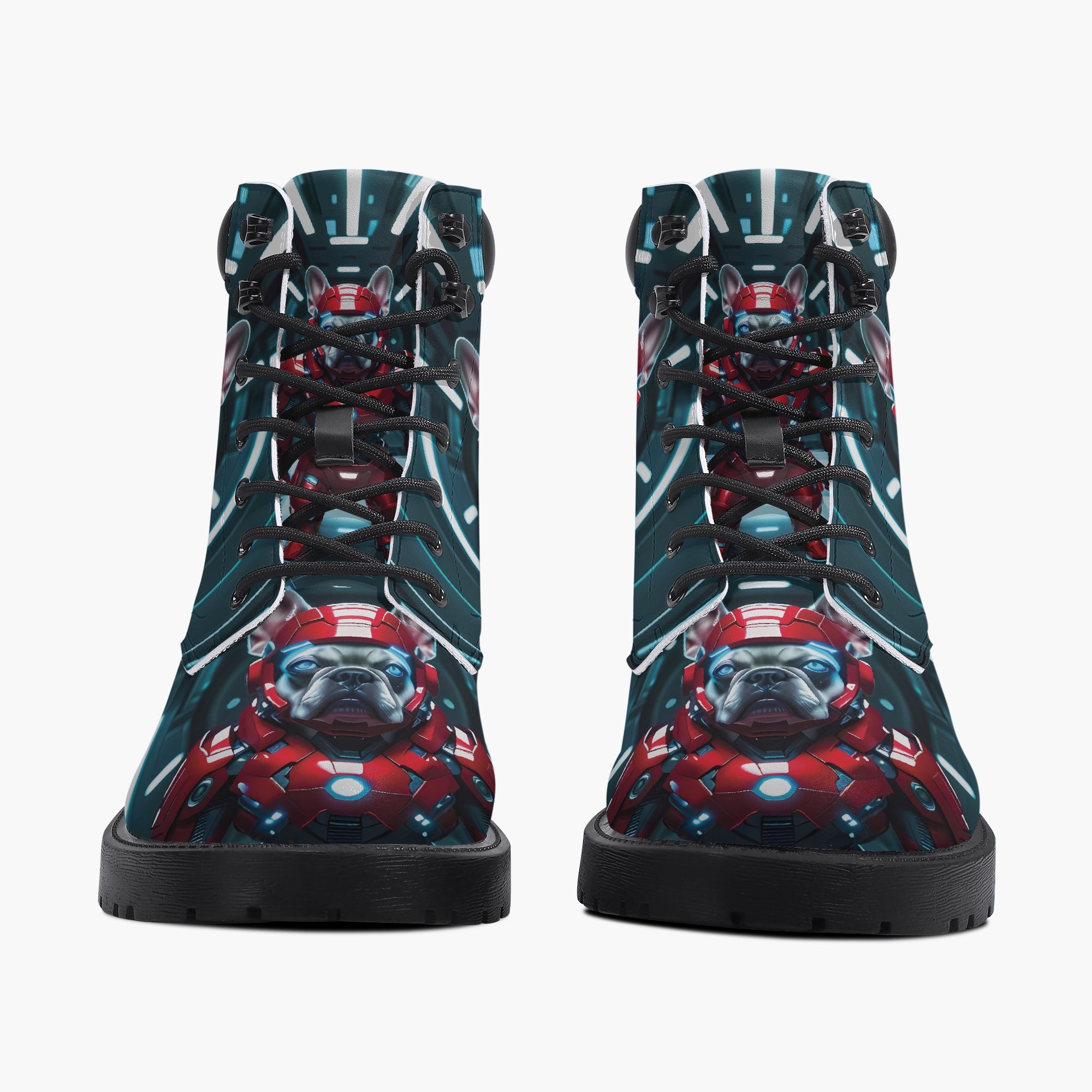 French Bulldog Casual Ankle Booties for Dog Moms & Dads-fadou