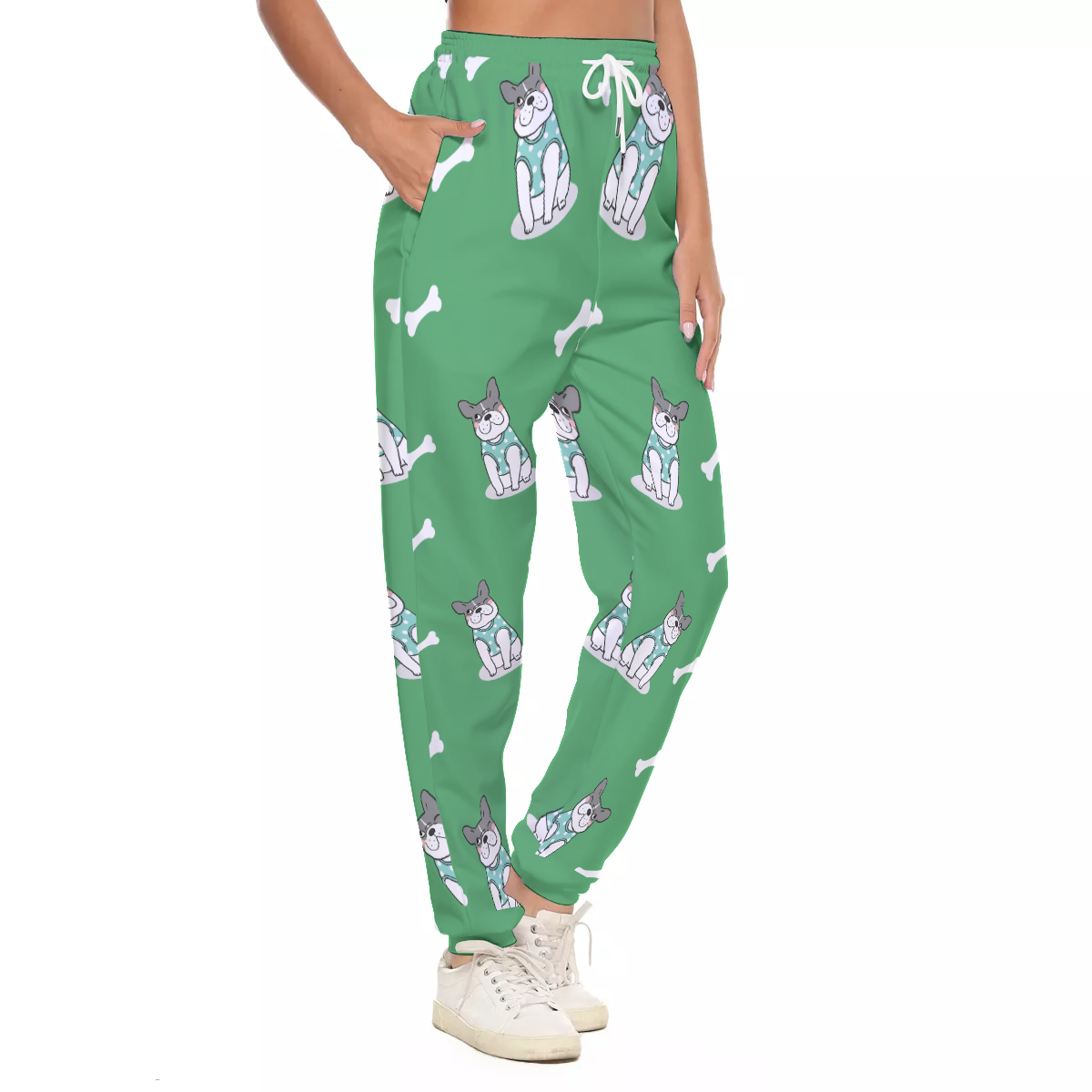 LEXI - Women's Casual Pants for Frenchie Fans Everywhere-fadou