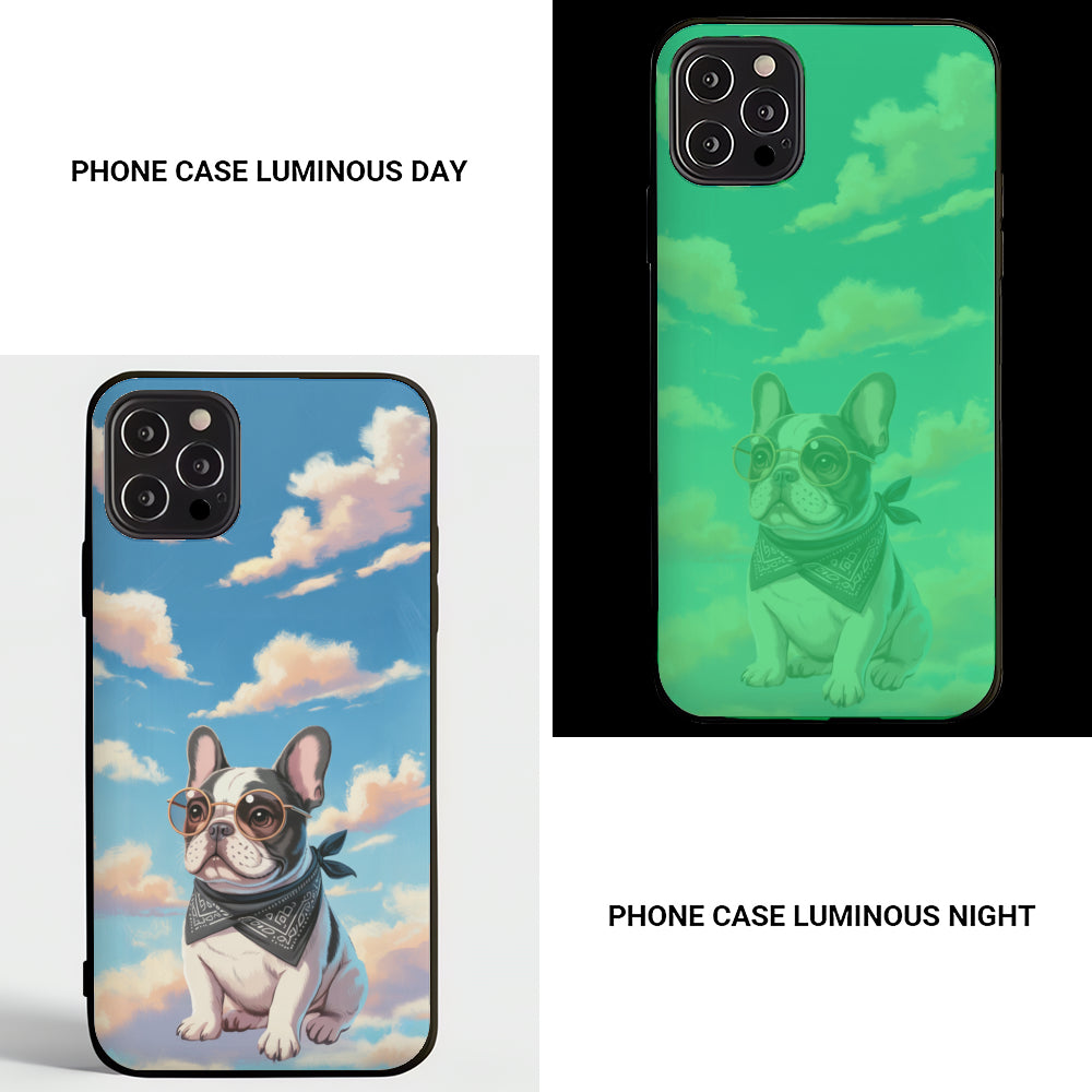 Lady French Bulldog Phone Case for Frenchie Enthusiasts-fadou