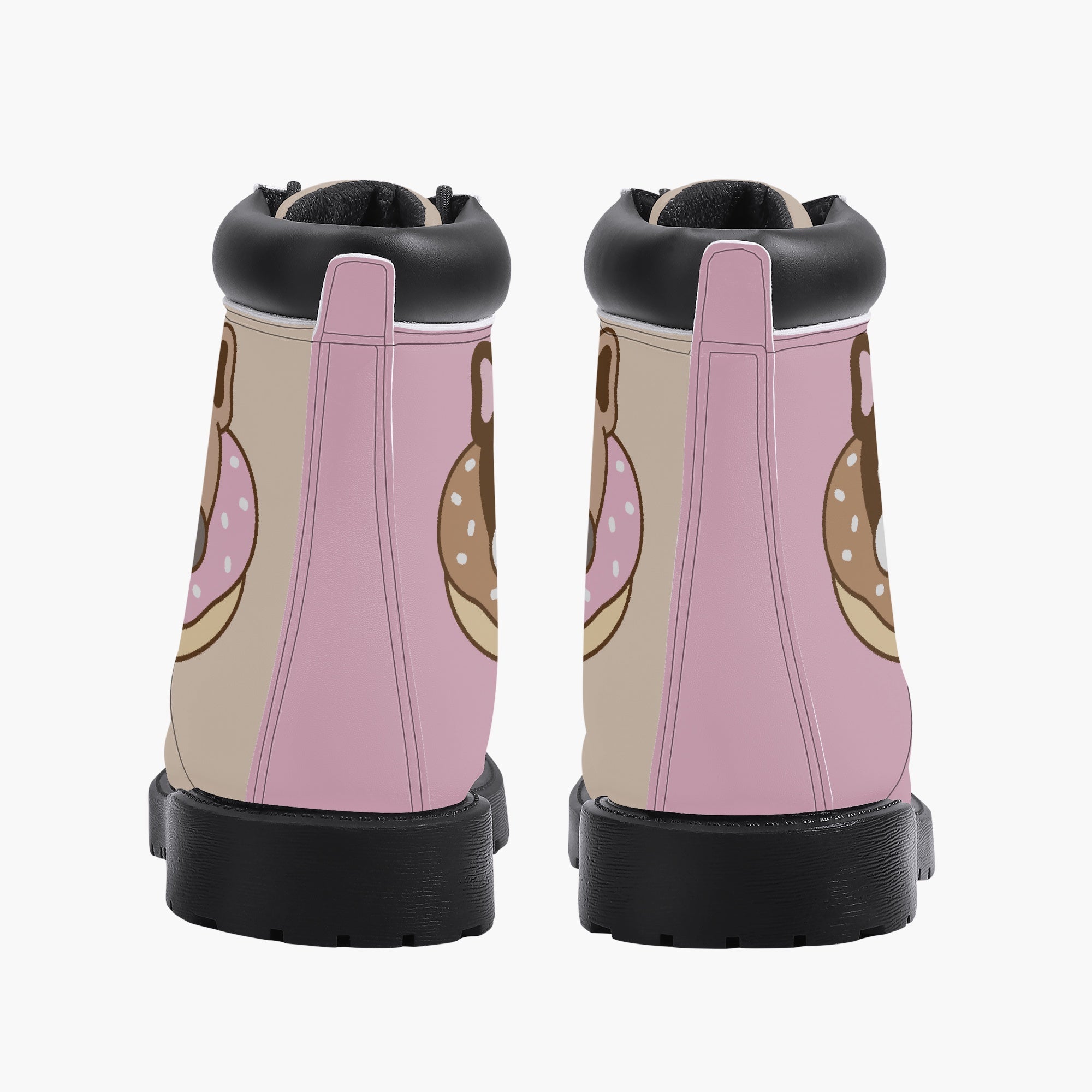 French Bulldog Casual Leather Boots for Dog Moms & Dads-fadou