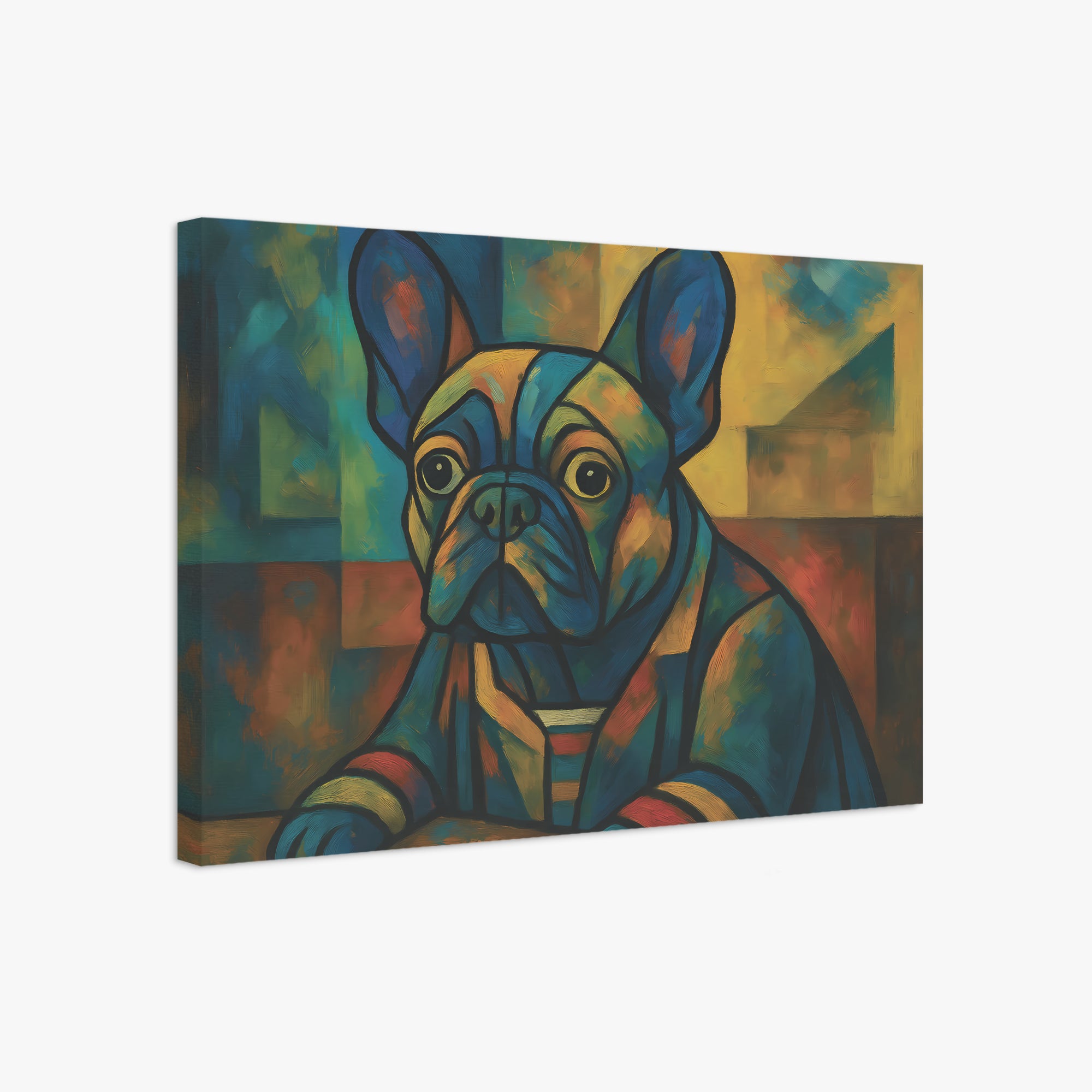 Frenchie Adorable Decorative Canvas for Dog Moms & Dads-fadou