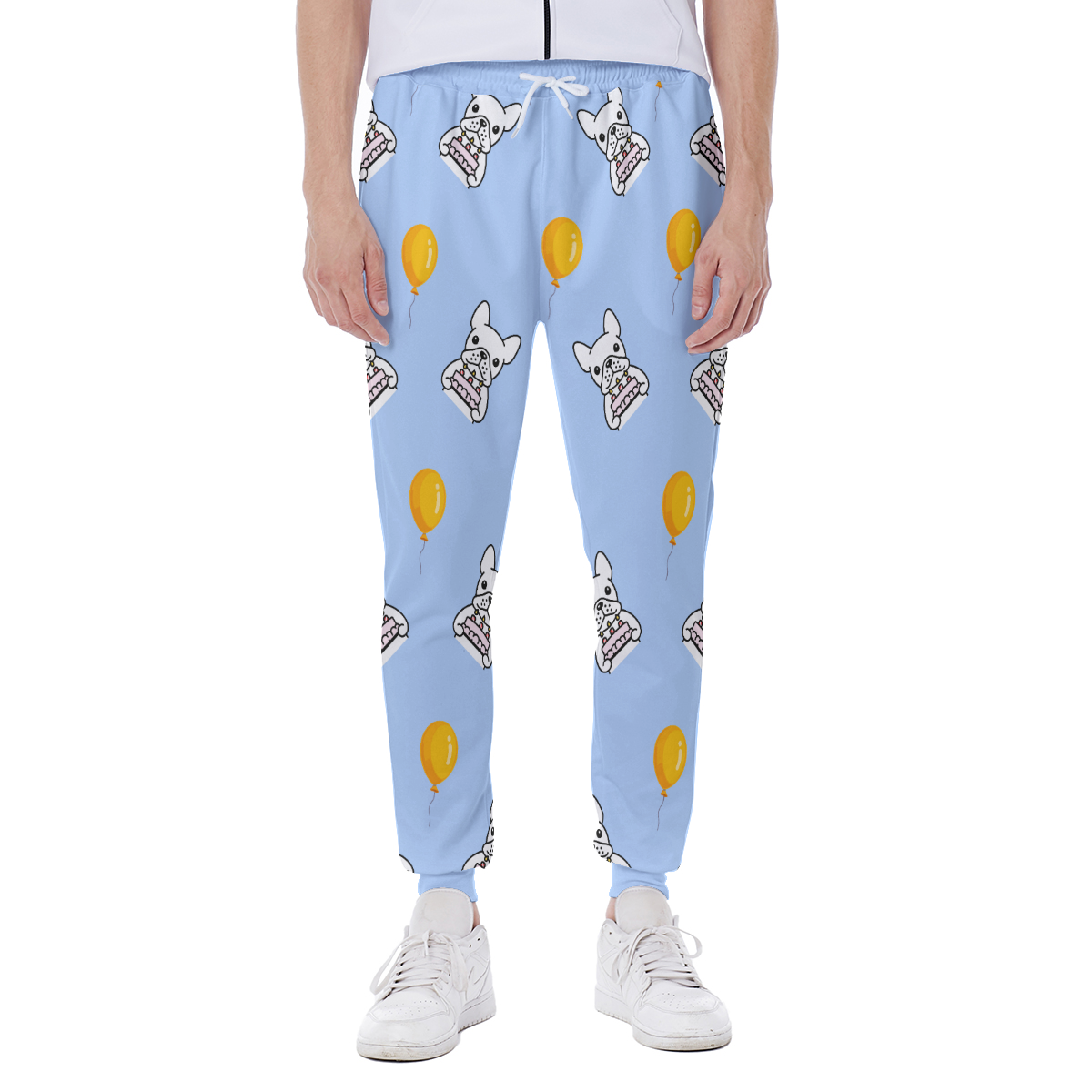 OZZY French Bulldog Lounge Pants for Frenchie Enthusiasts-fadou