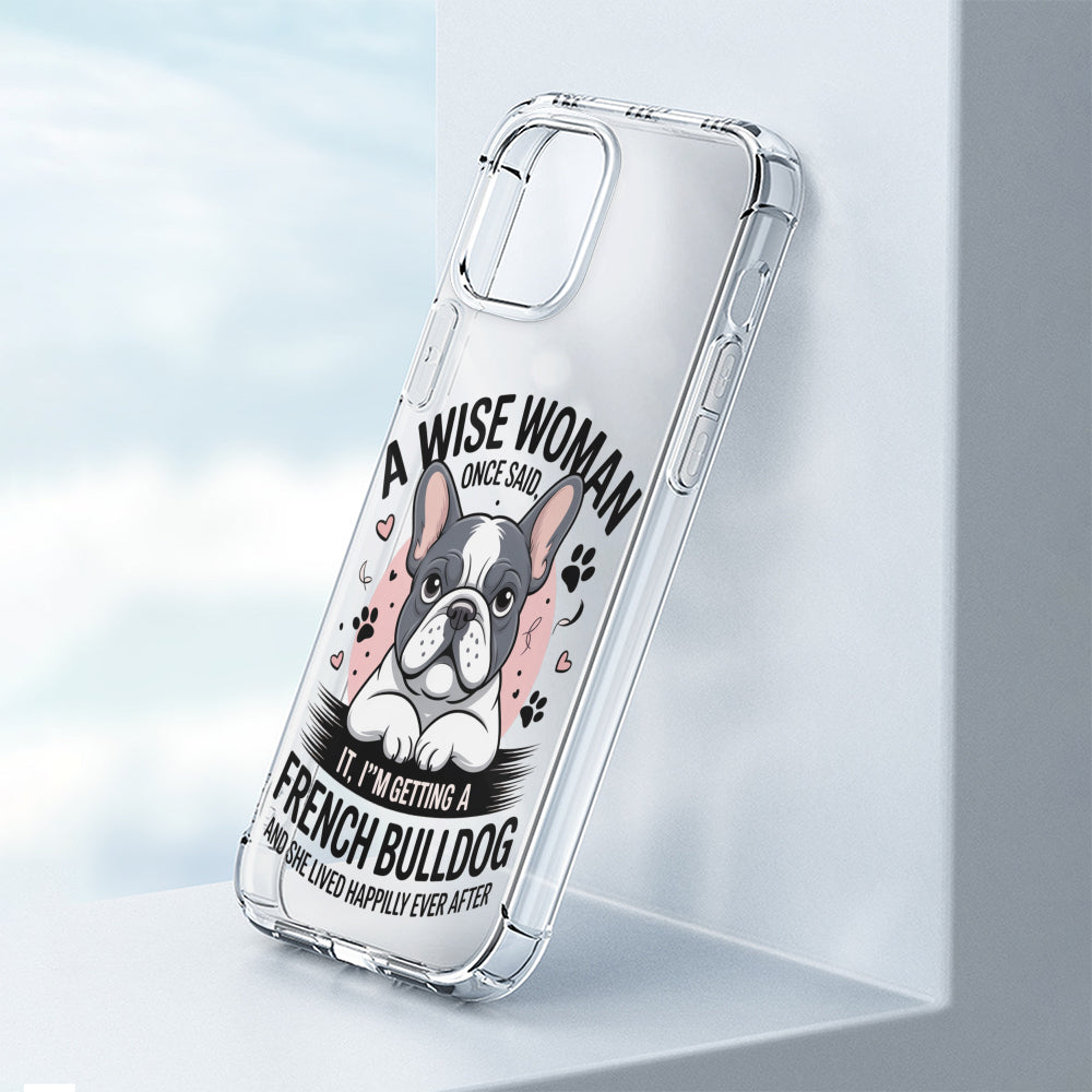 French Bulldog Silicone Slim Phone Shell for Frenchie Fans-fadou
