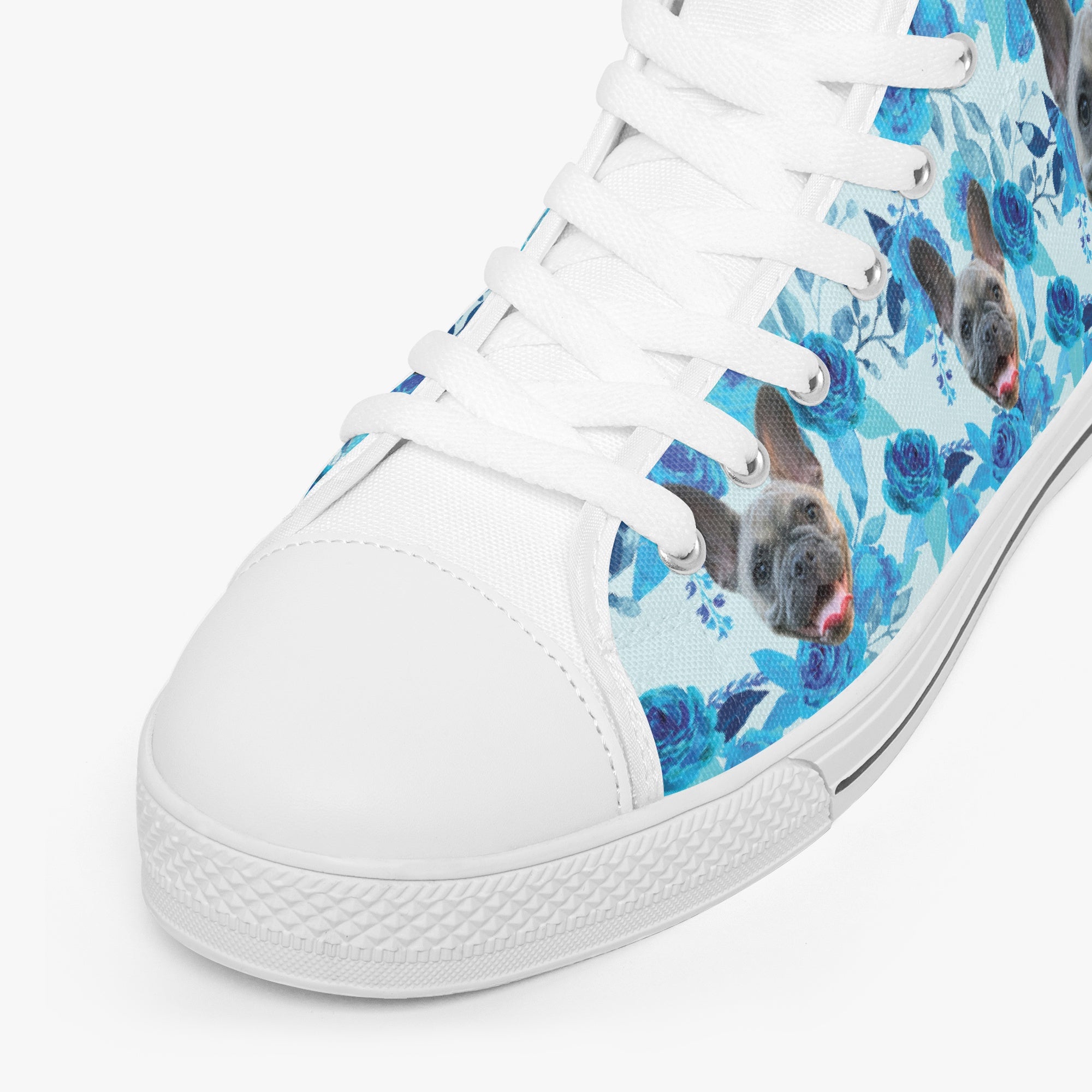 Frenchie Personalized Casual Footwear for Frenchie Enthusiasts-fadou
