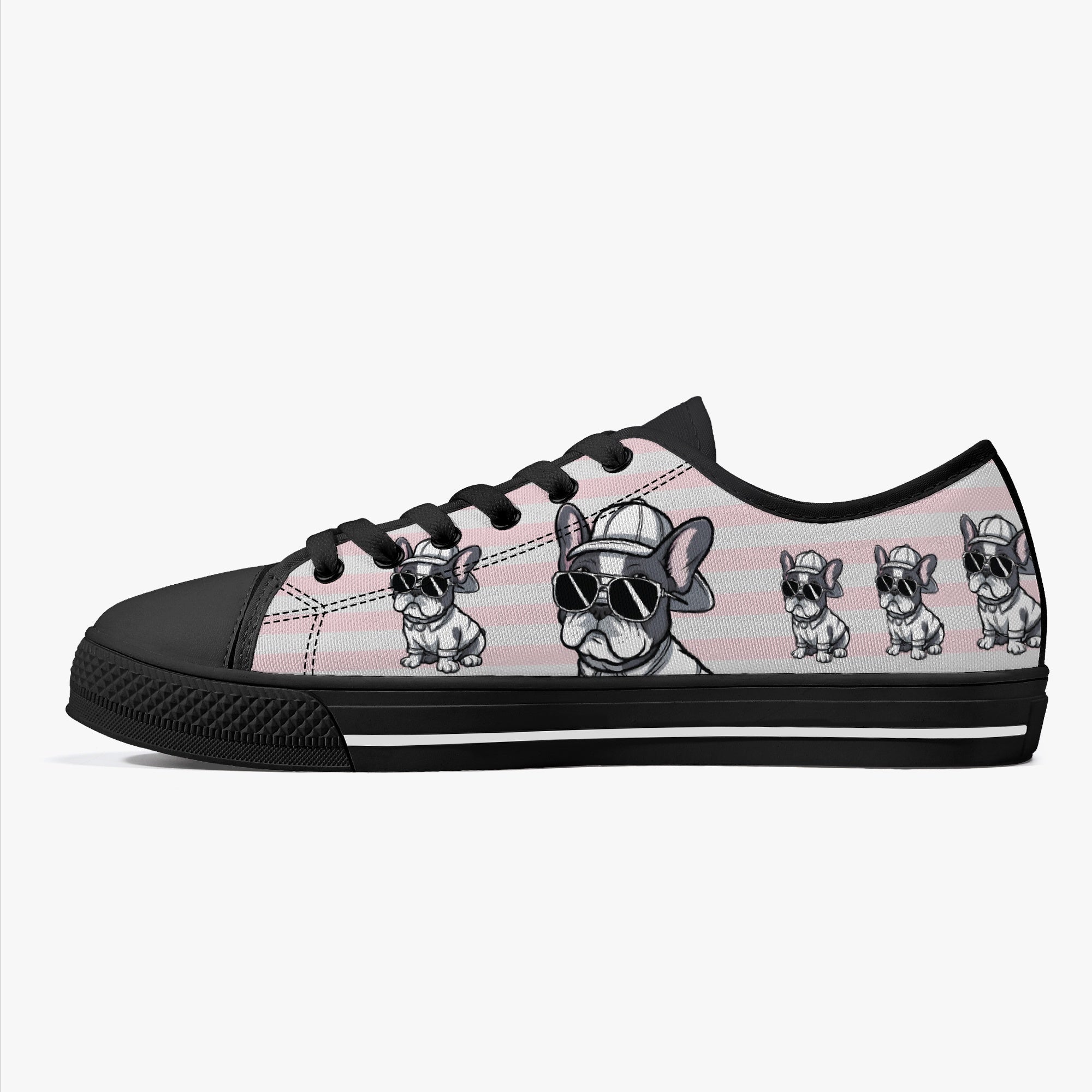 French Bulldog Classic Classic Sneakers for Pet Culture-fadou