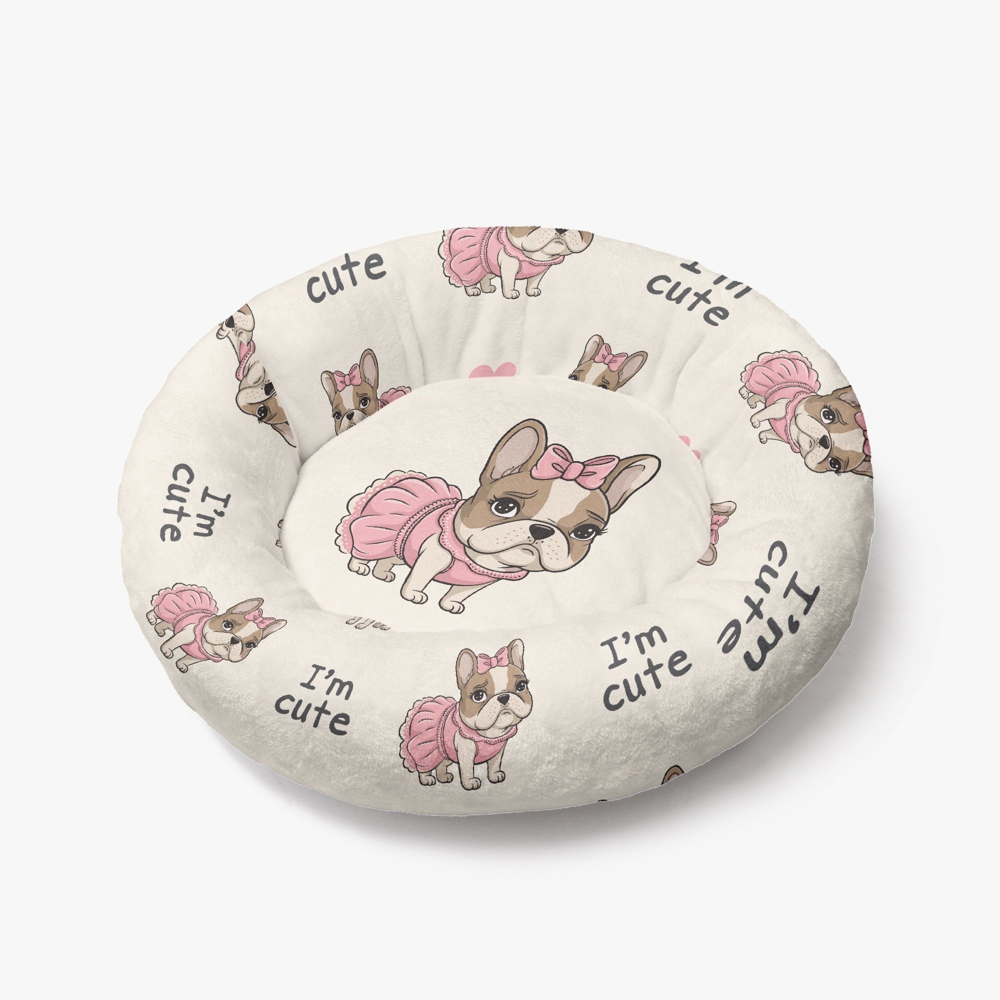 Potato French Bulldog Dog Lounger for Outdoor Adventures-fadou