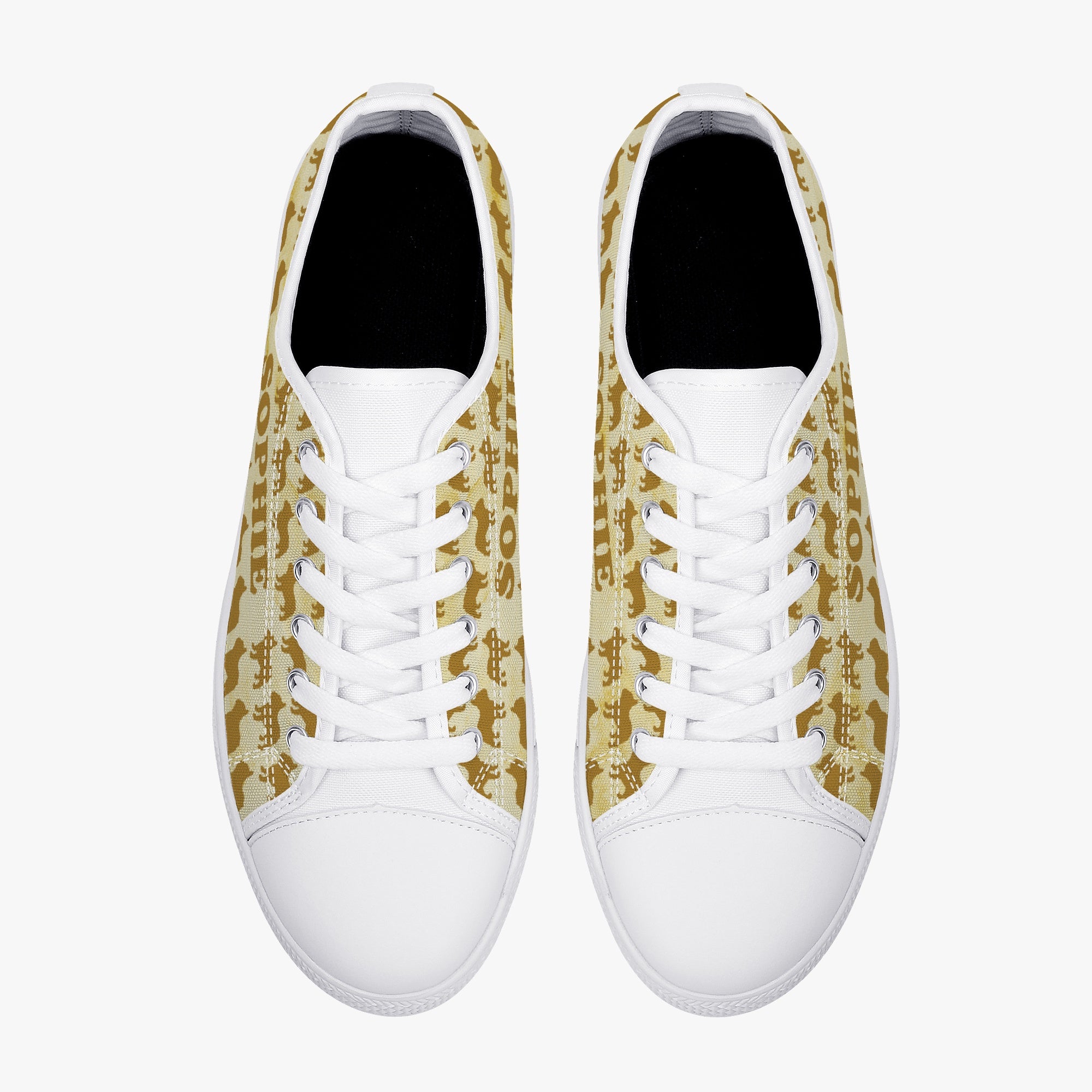 Frenchie Personalized Classic Sneakers for Dog Park Days-fadou
