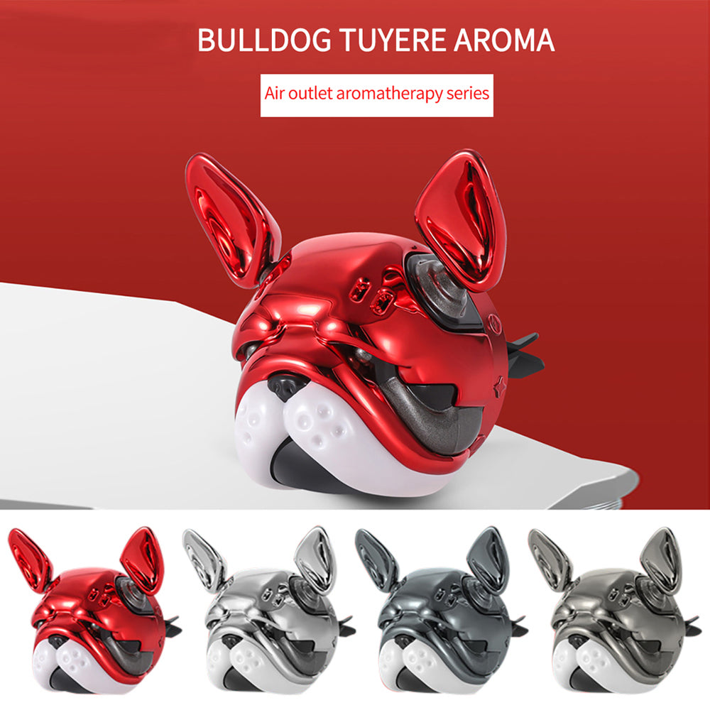 French Bulldog Shaped Car Air Freshener for Flat-Face Breeds-fadou