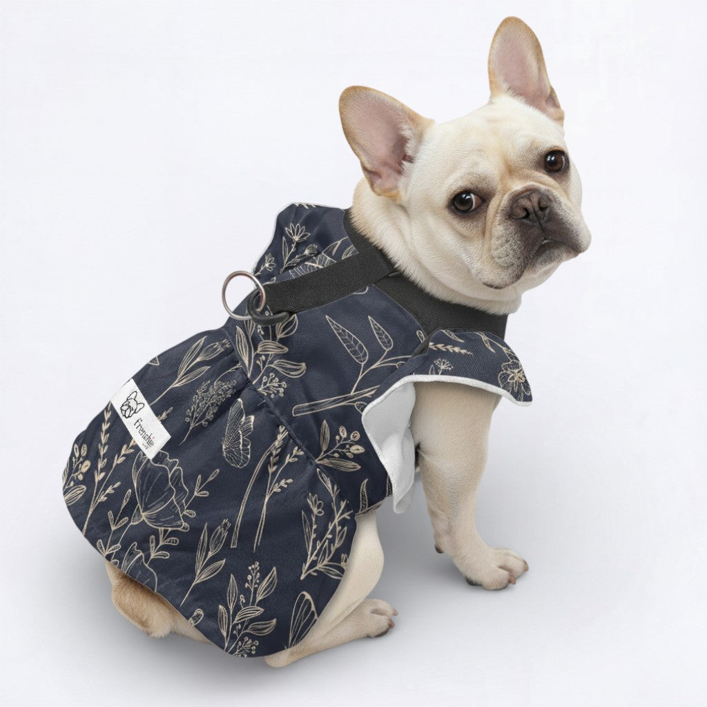 Mabel French Bulldog Summer Dress for Brachycephalic Dogs-fadou