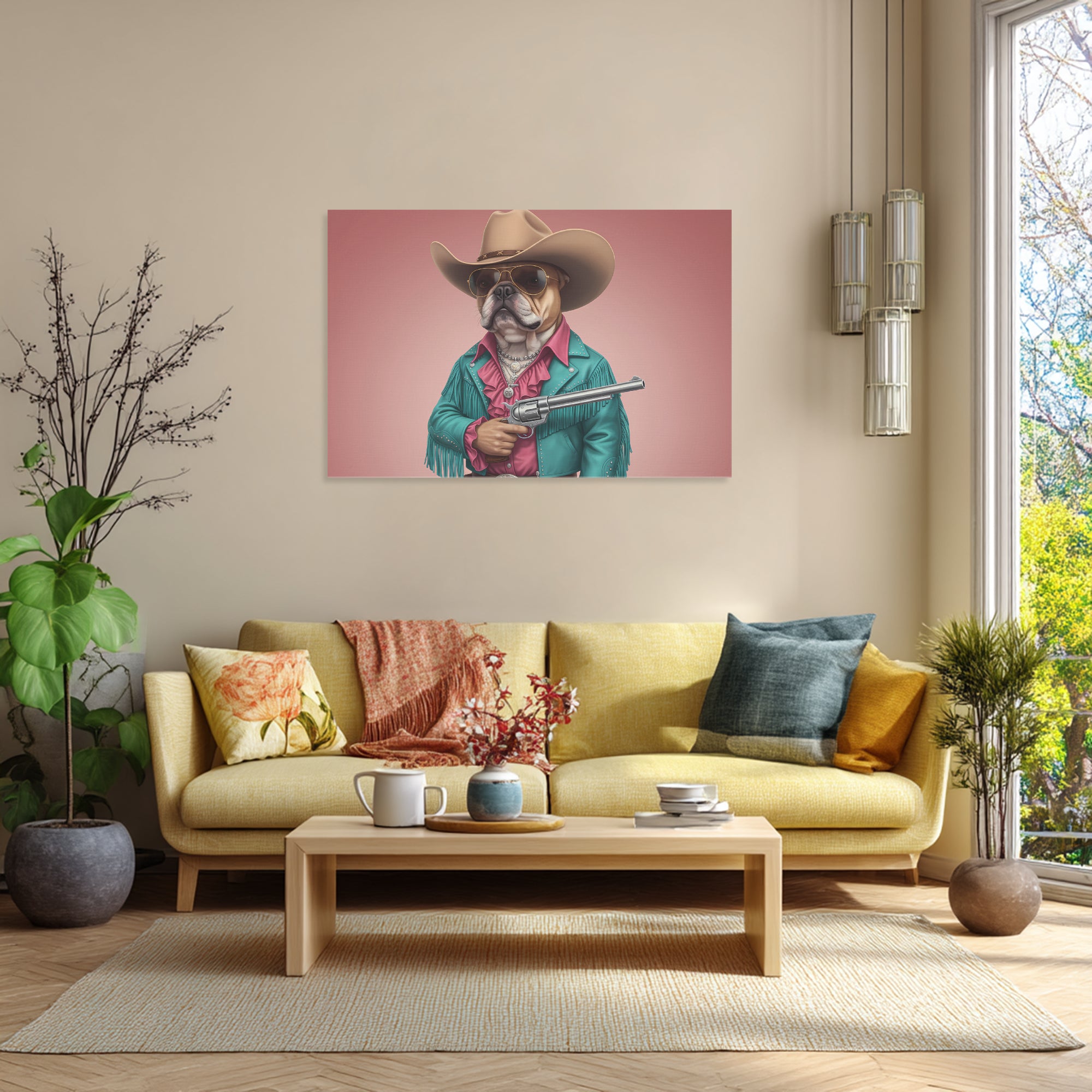 French Bulldog Adorable Framed Poster for Frenchie Enthusiasts-fadou