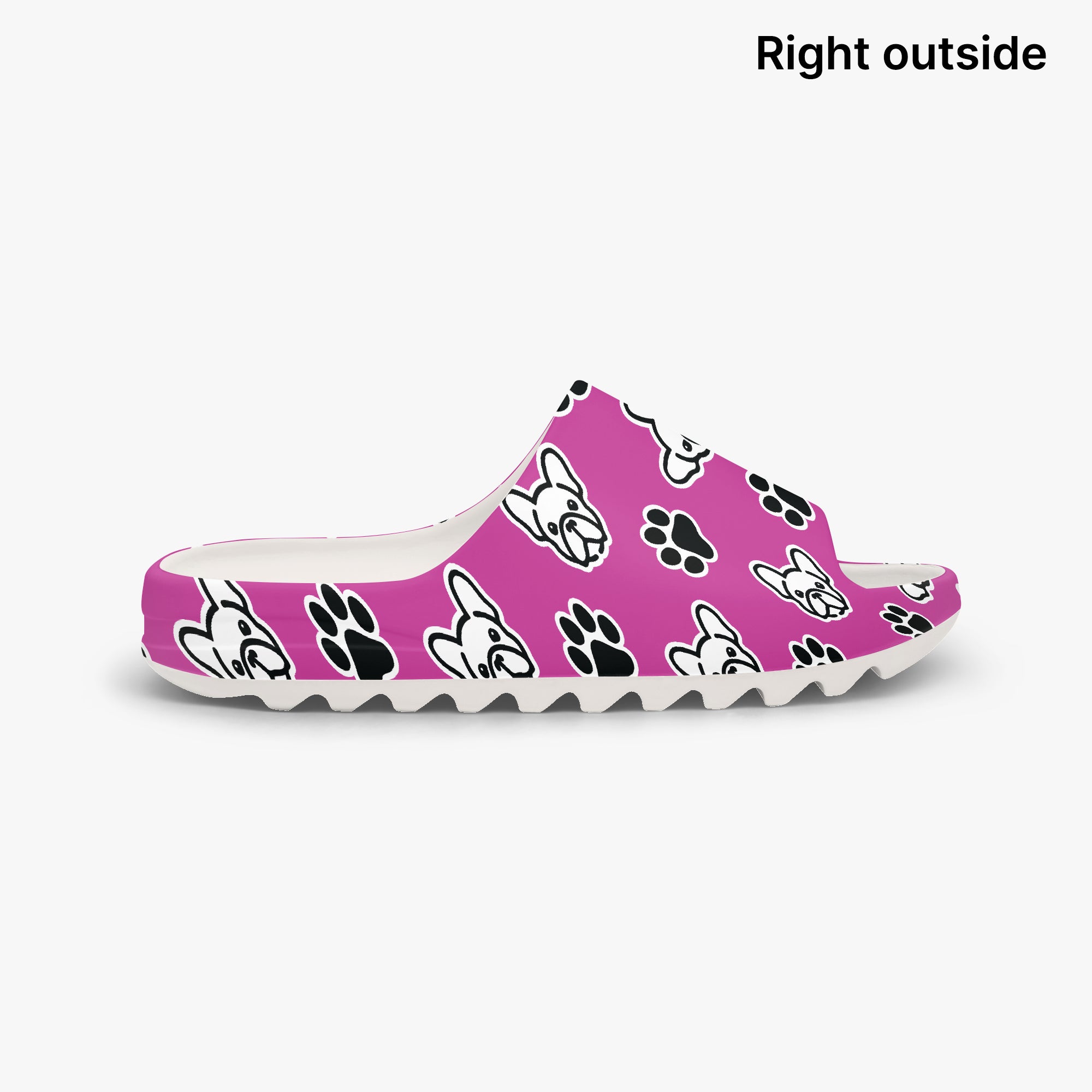 Beans French Bulldog Outdoor Sandals for Bulldog Owners-fadou