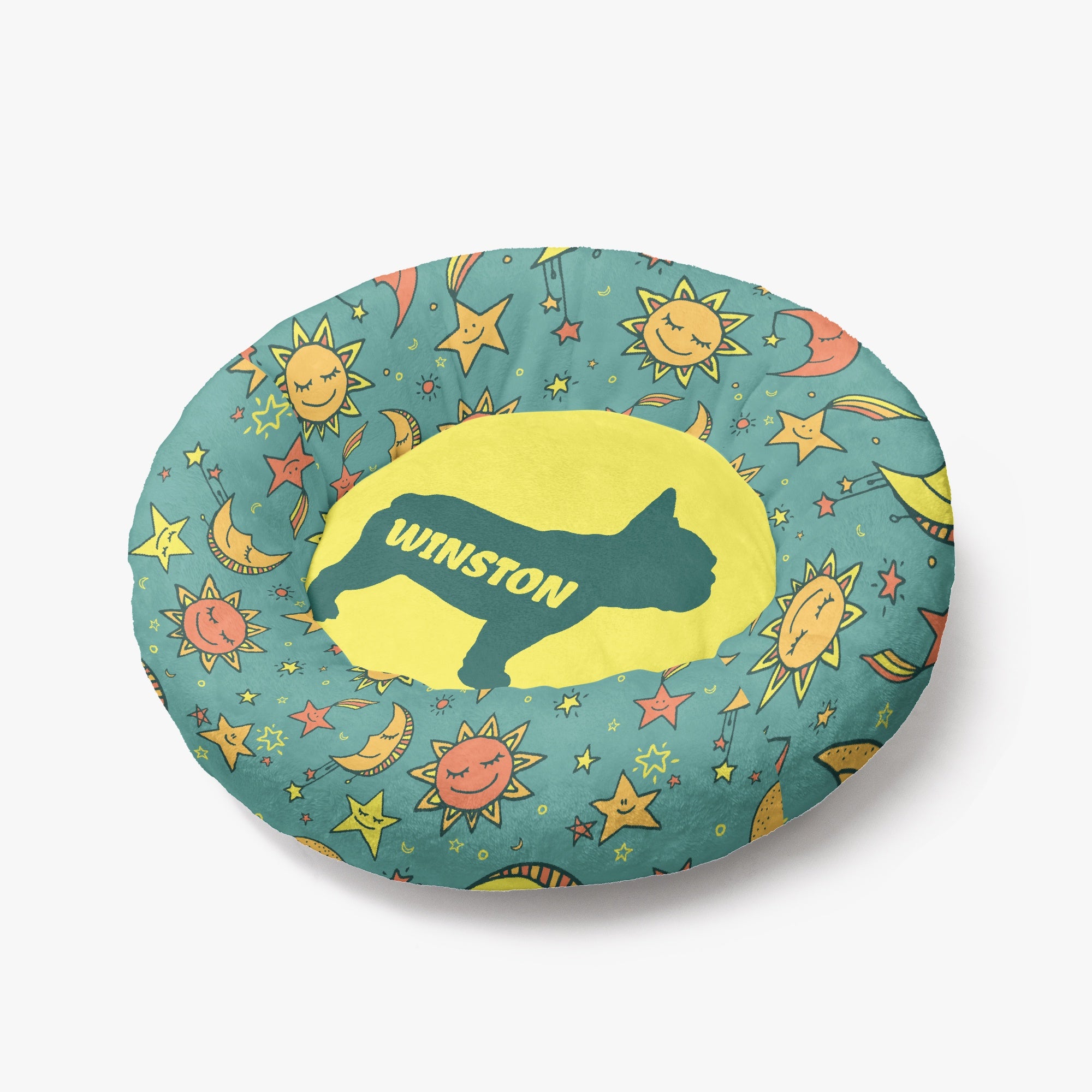 French Bulldog Personalized Cozy Sofa Bed for Short-Nosed Dogs-fadou