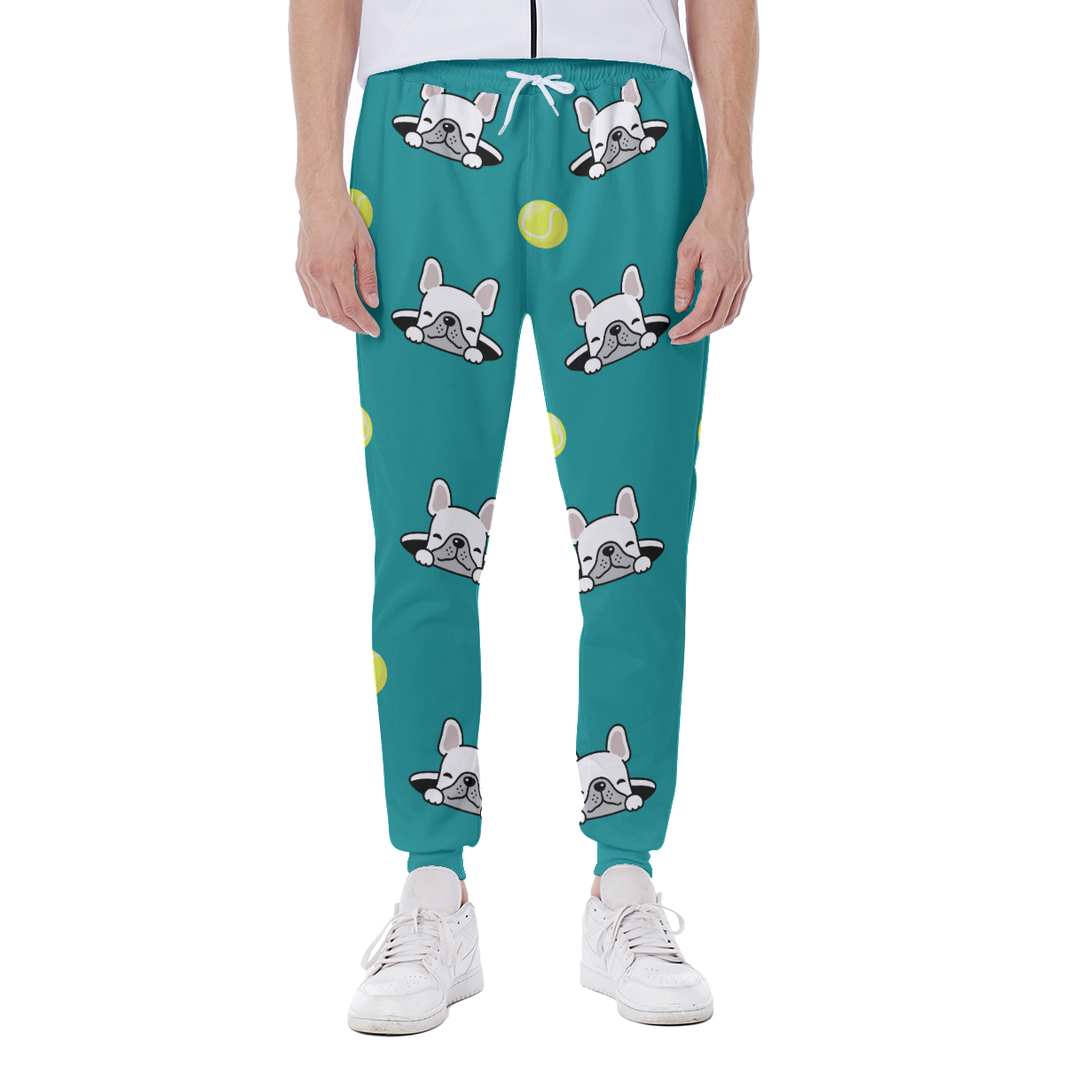 CHARLIE French Bulldog Lounge Pants for Frenchie Enthusiasts-fadou