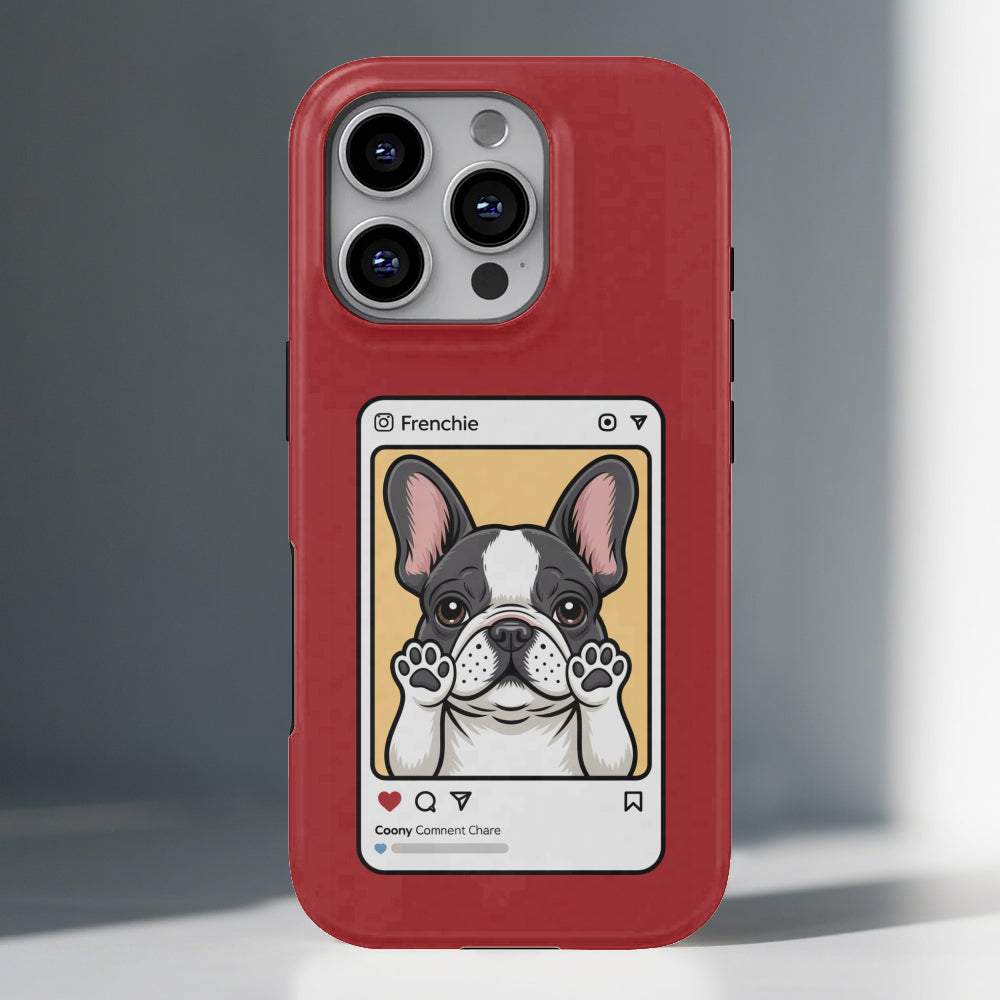 Loki French Bulldog Slim Phone Shell for Bulldog Owners-fadou