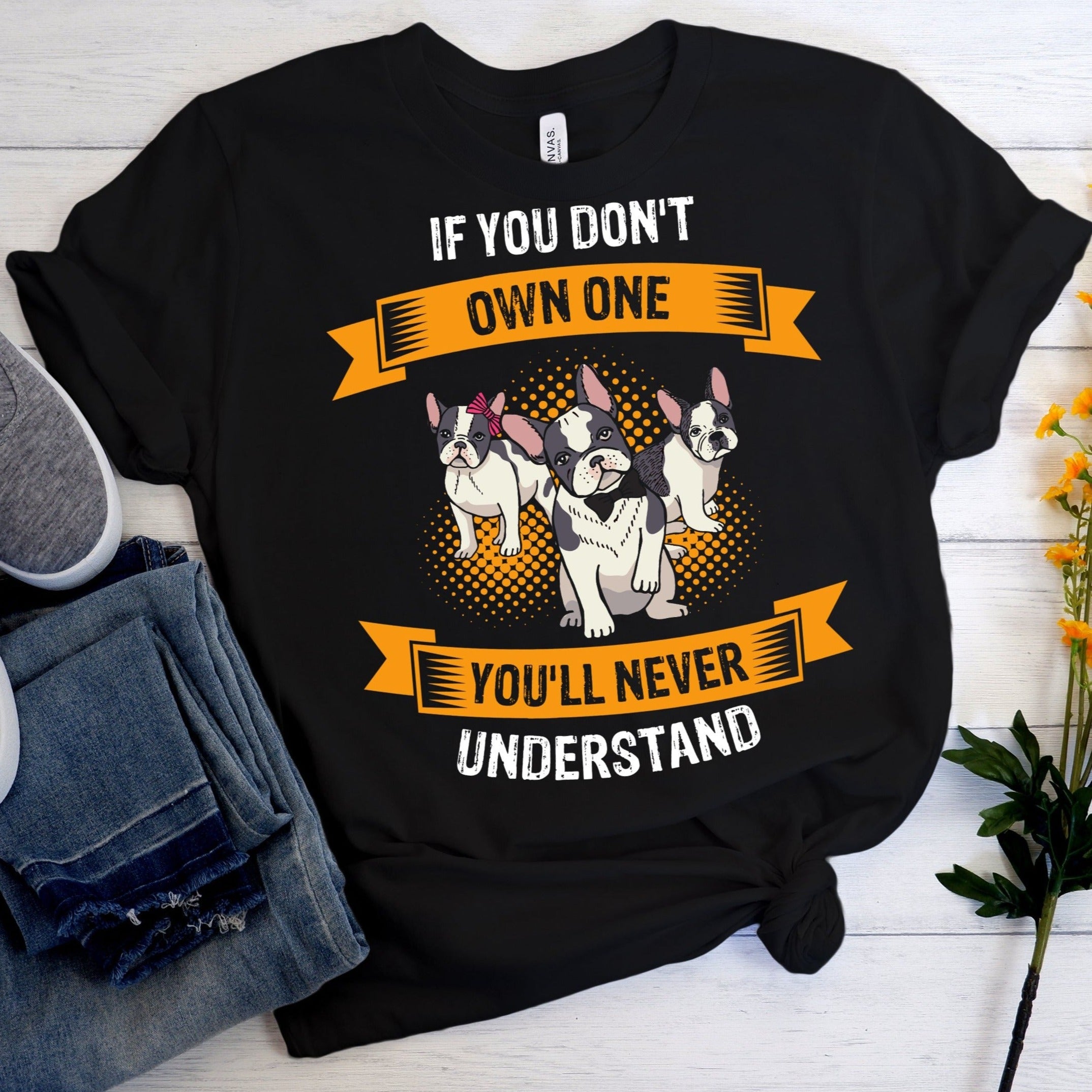 Forry French Bulldog Unisex Shirt for Frenchie Enthusiasts-fadou