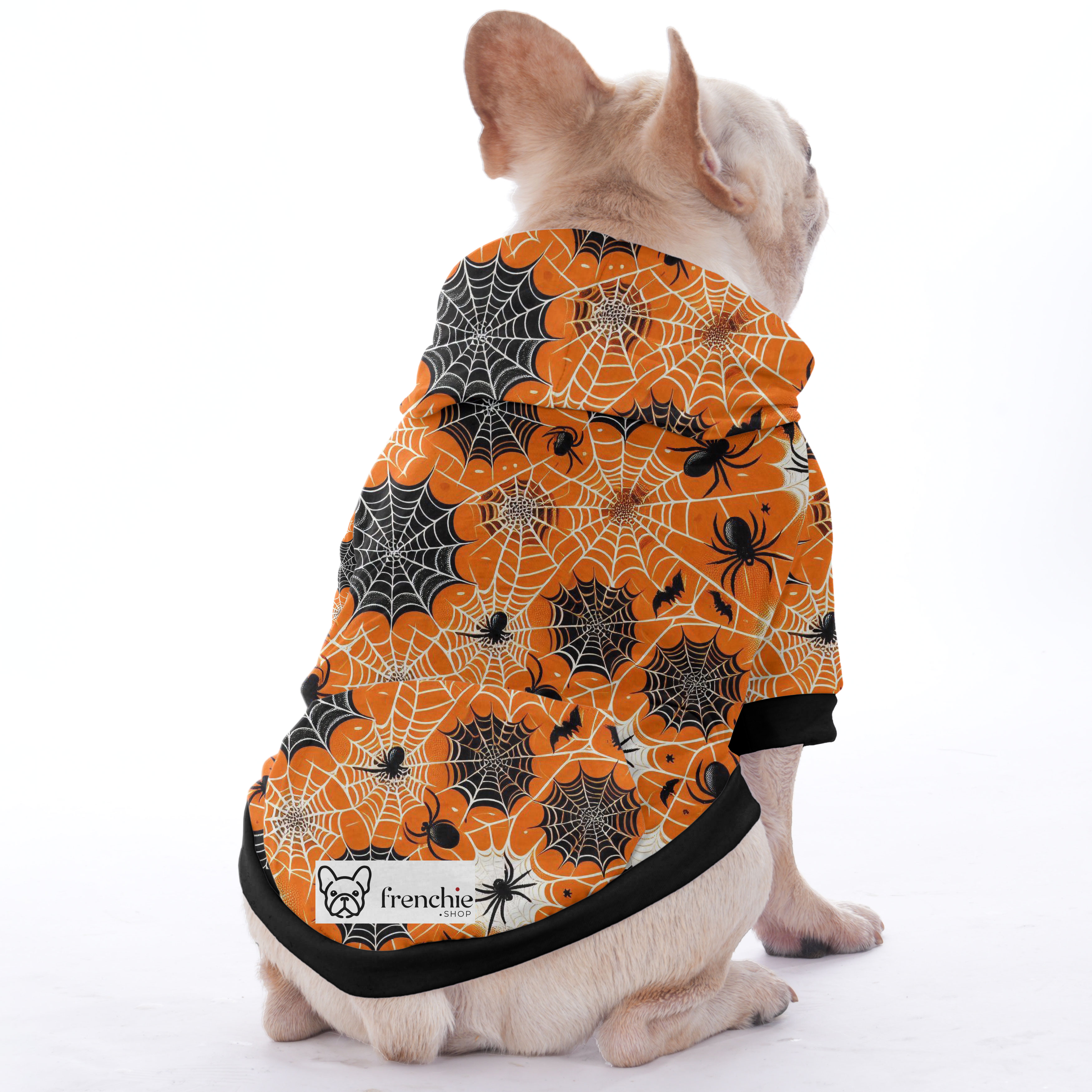 French Bulldog Halloween Pet Sweatshirt for Flat-Face Breeds-fadou