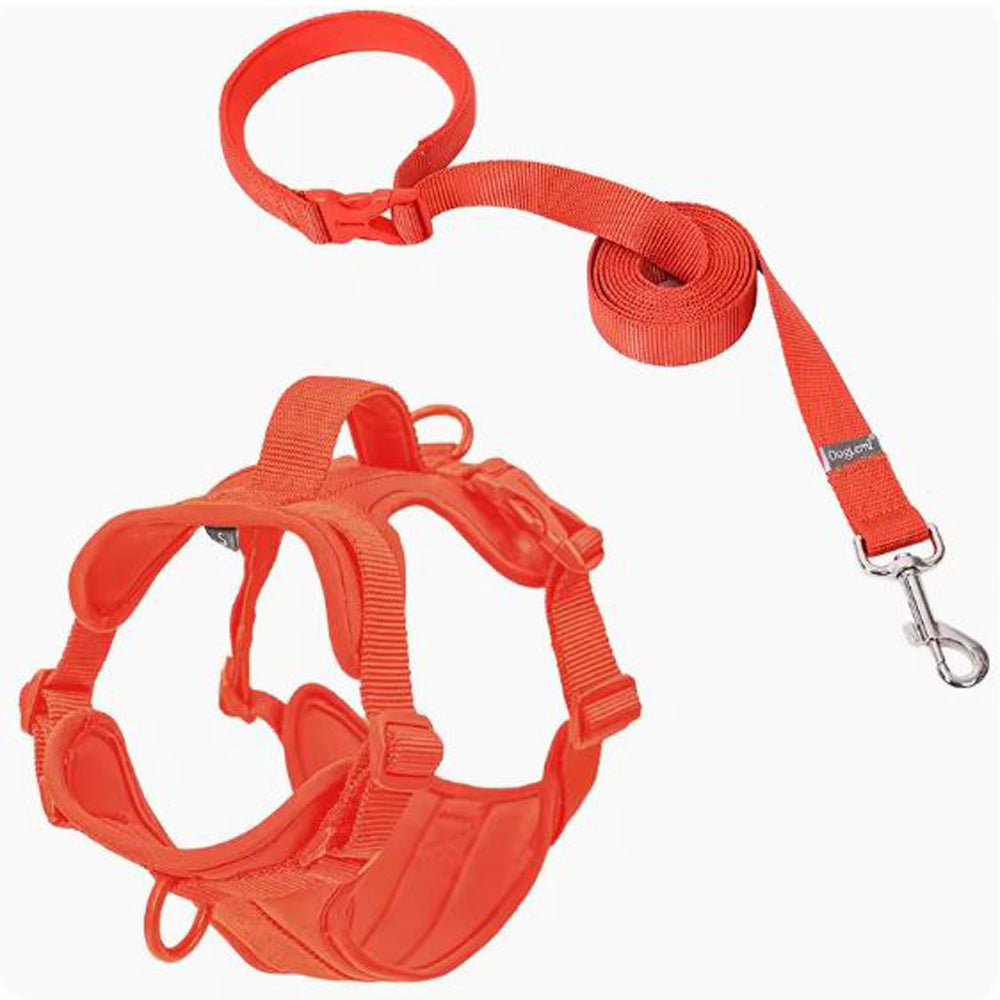 WalkEase French Bulldog Dog Harness for Outdoor Adventures-fadou
