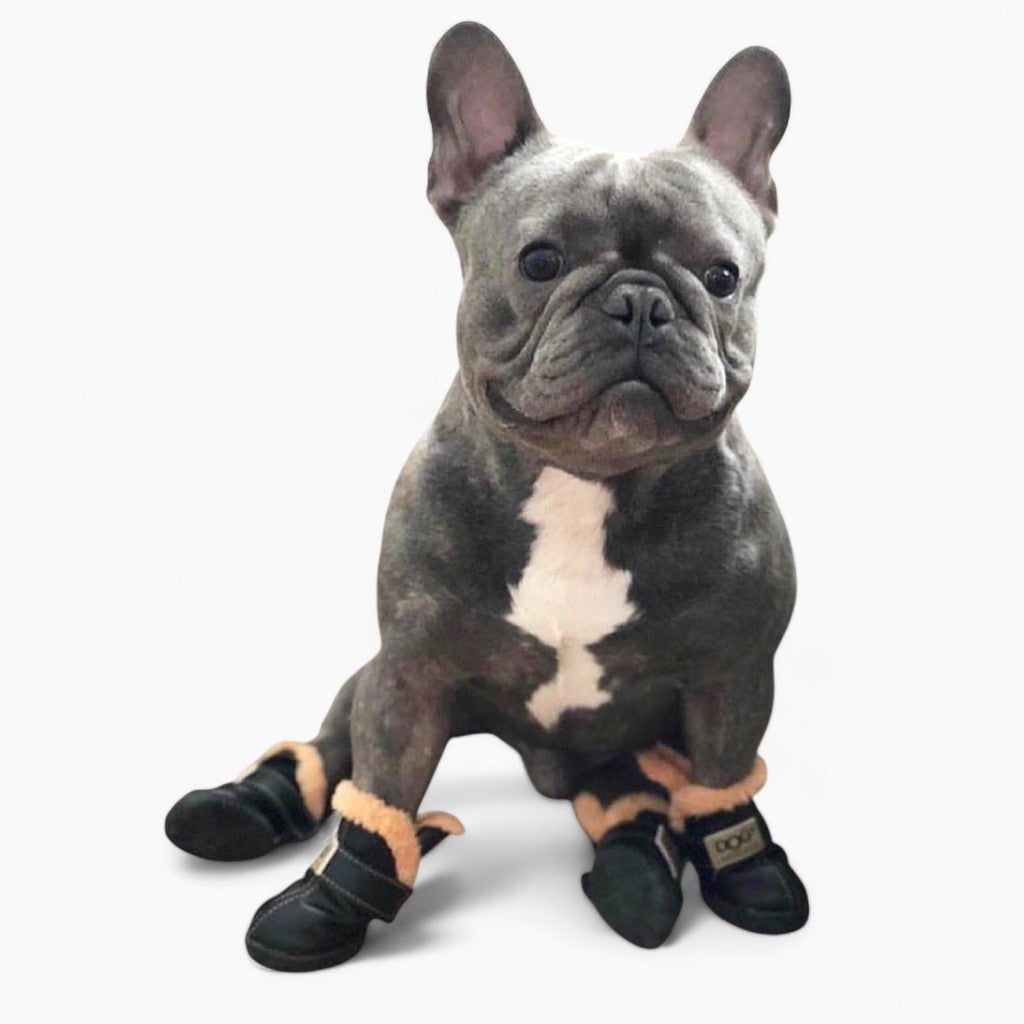 French Bulldog Warm Paw Footwear for Brachycephalic Dogs-fadou