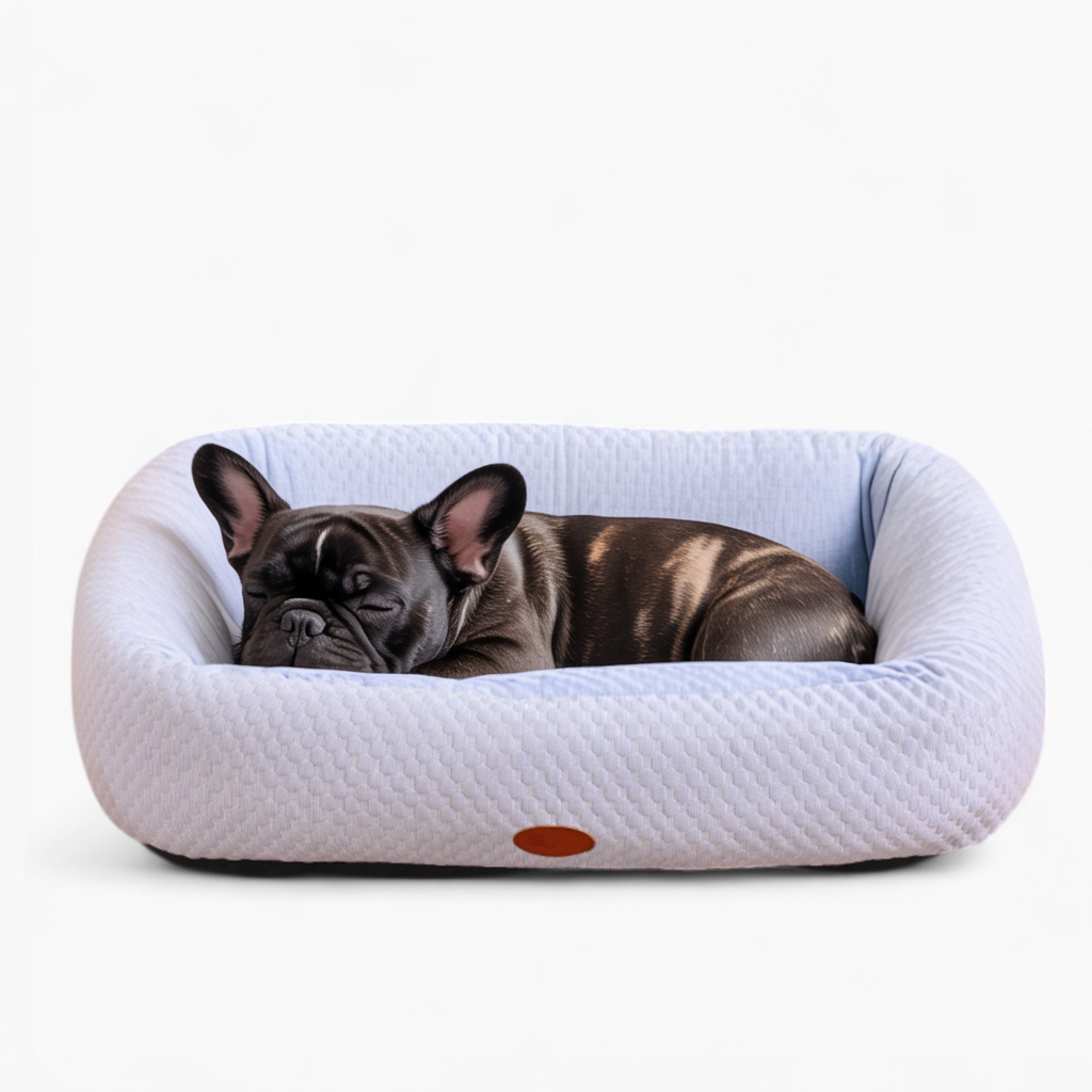French Bulldog Breathable Dog Lounger for Training Sessions-fadou