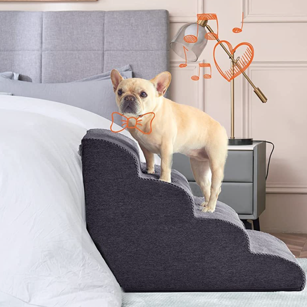 Frenchie French Bulldog Pet Bed for Brachycephalic Dogs-fadou