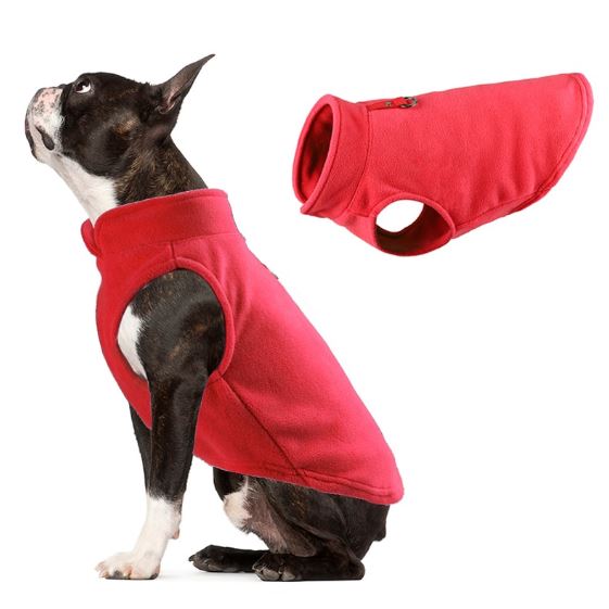French Bulldog Fleece Warm Knitwear for Training Sessions-fadou