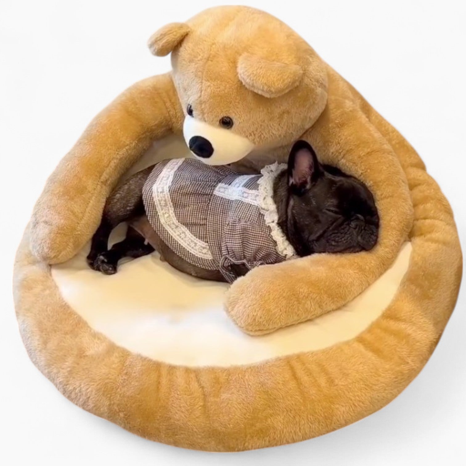 French Bulldog Cozy Sofa Bed for Brachycephalic Dogs Gifts-fadou