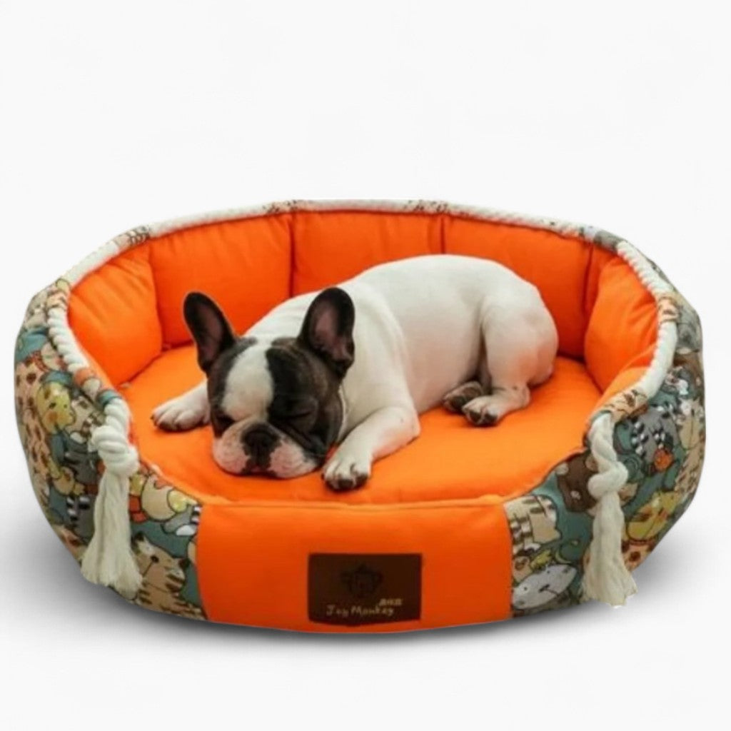 French Bulldog Comfortable Dog Lounger for Training Sessions-fadou
