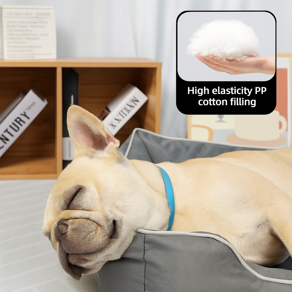 French Bulldog Comfortable Cozy Sofa Bed for Small Breeds-fadou